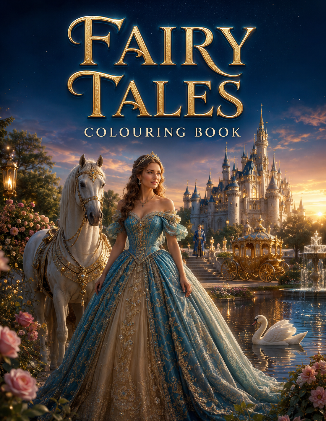 Fairy Tales Colouring Book