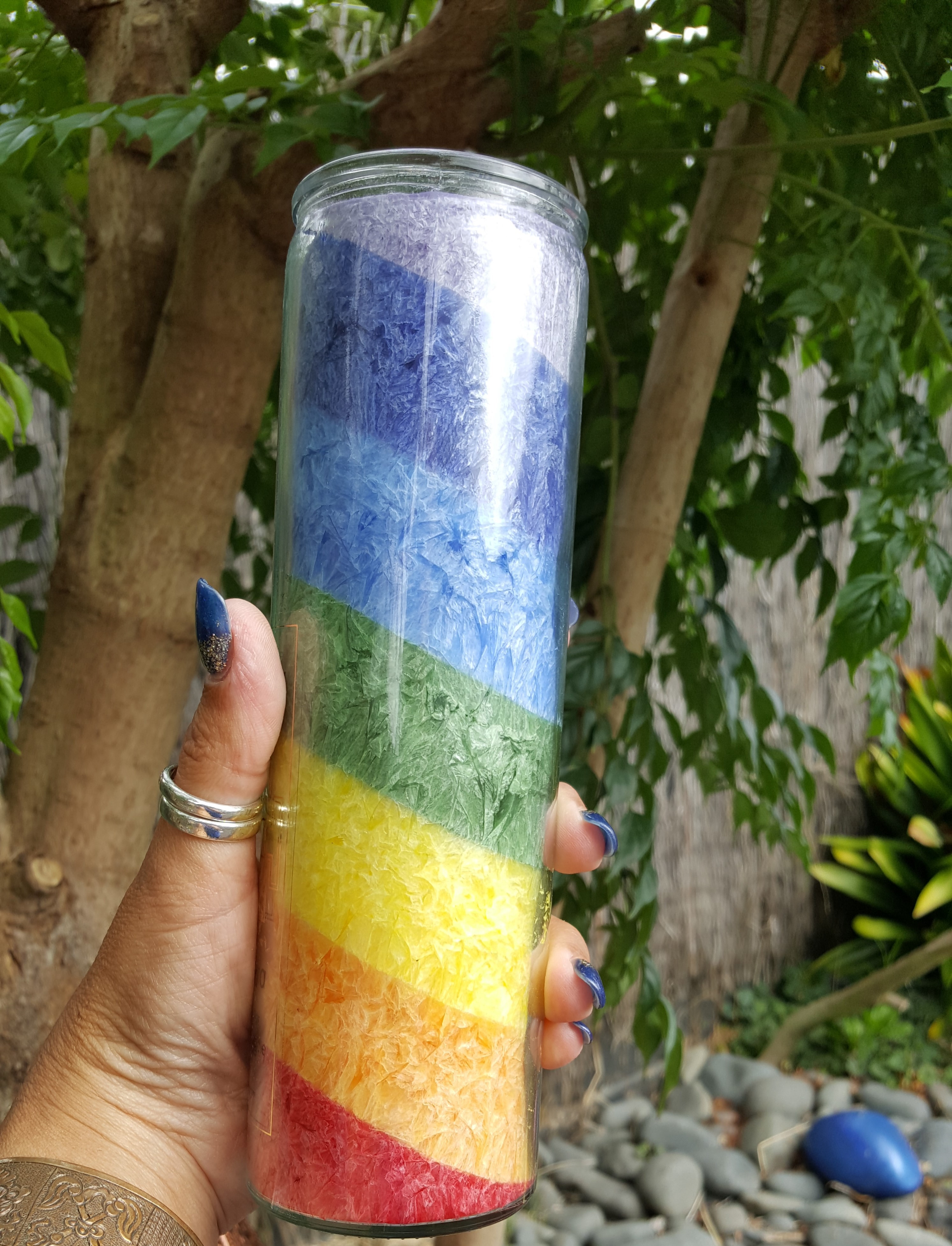 Unscented Chakra Candle