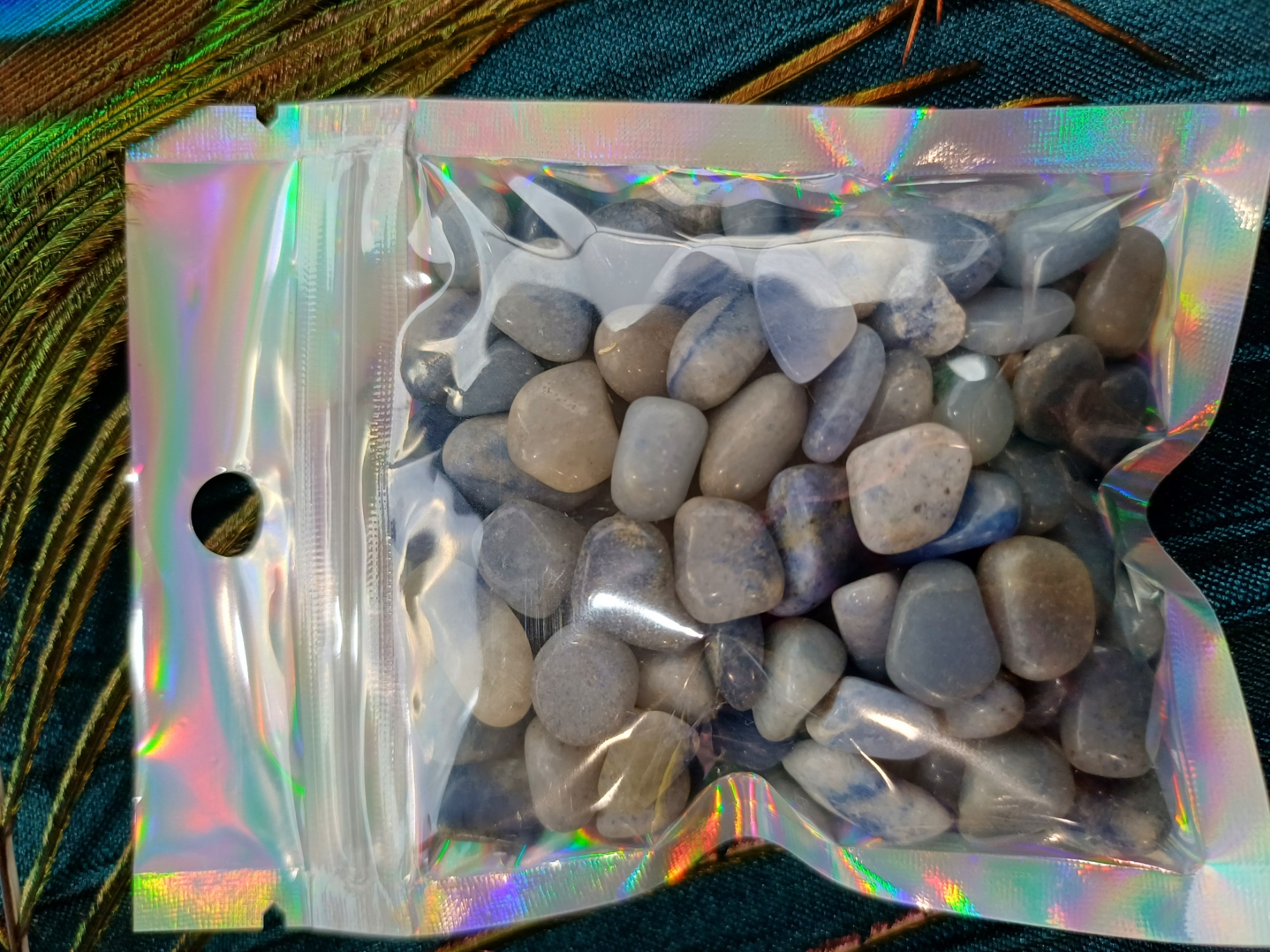 Blue Quartz – Mini Gemstones Packet