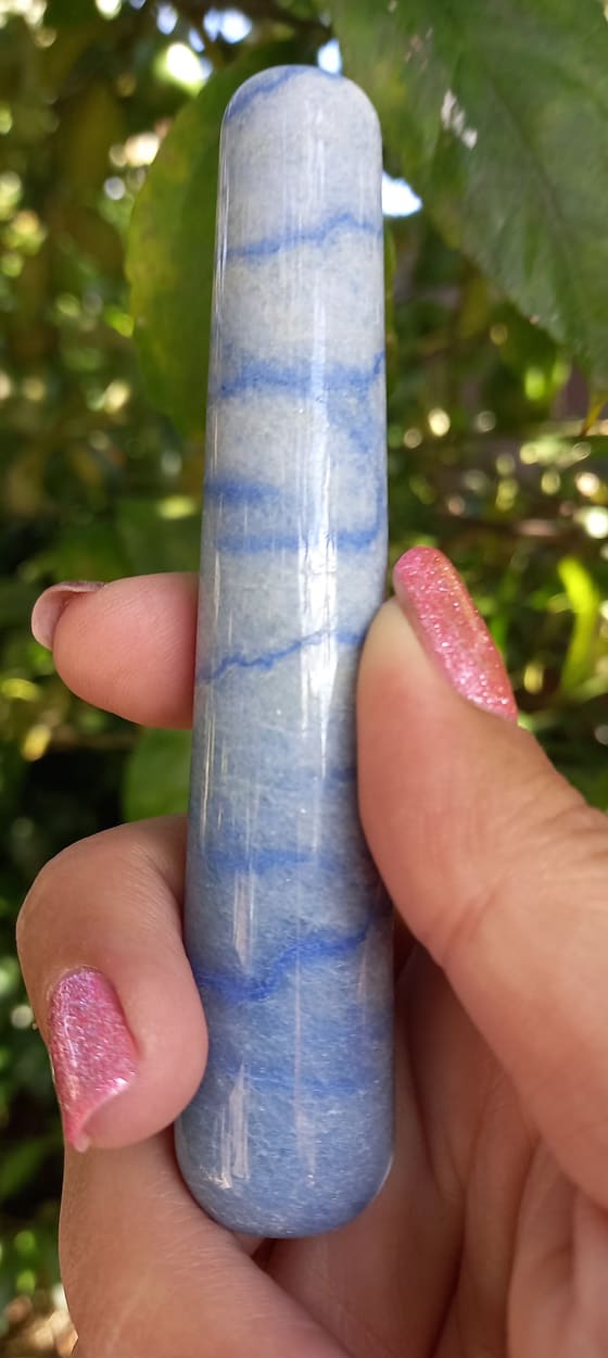 Blue Quartz - Wand