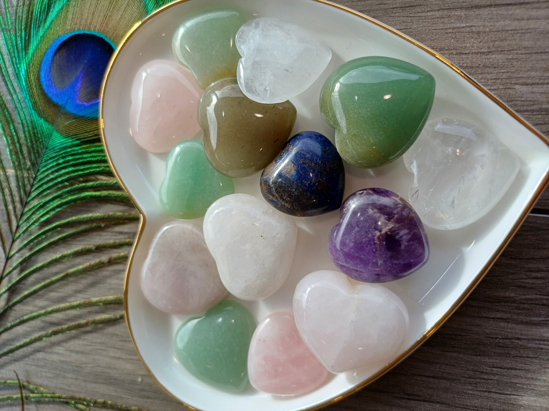 Intuitively Chosen Crystal Heart