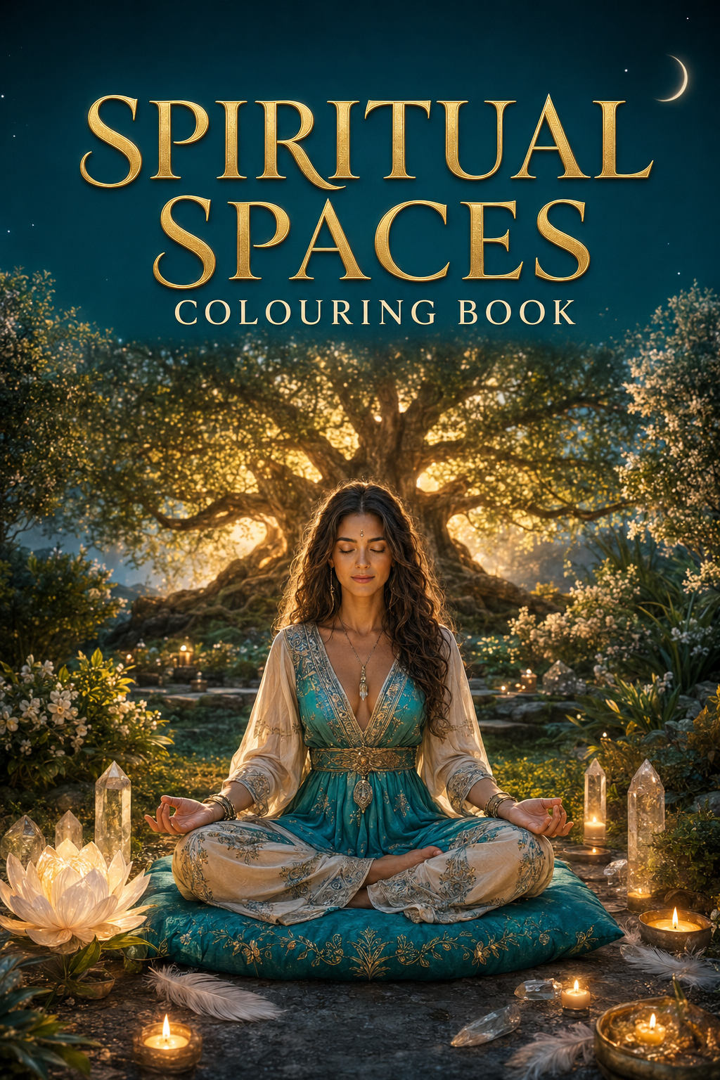 Spiritual Spaces Colouring Book