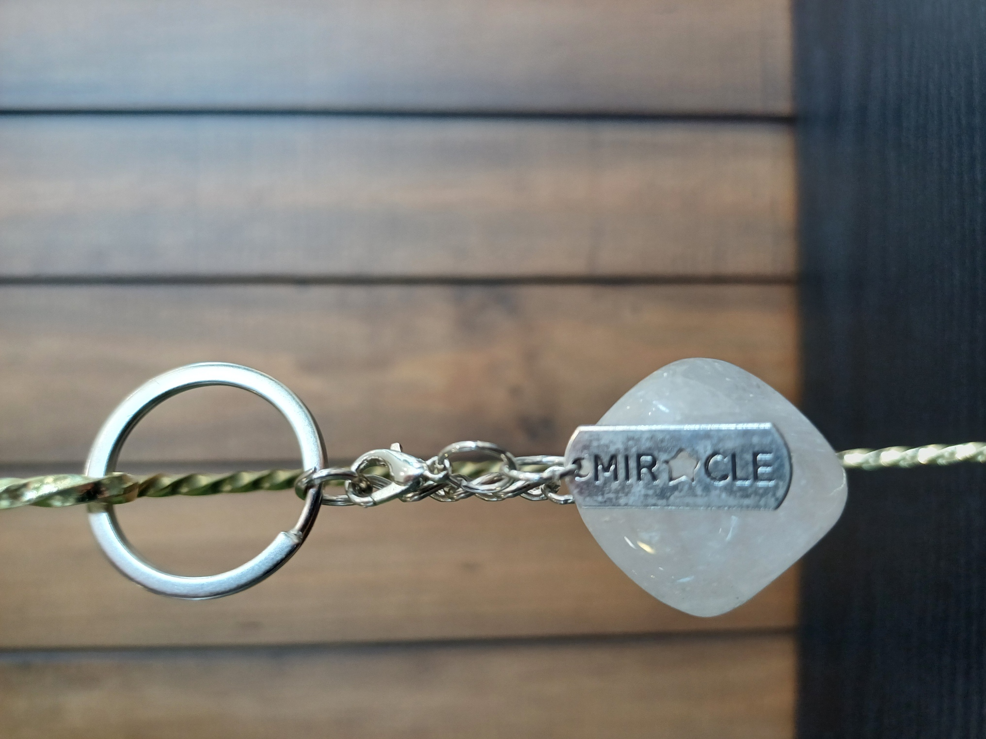 Clear Quartz – “Miracle” – Key Chain