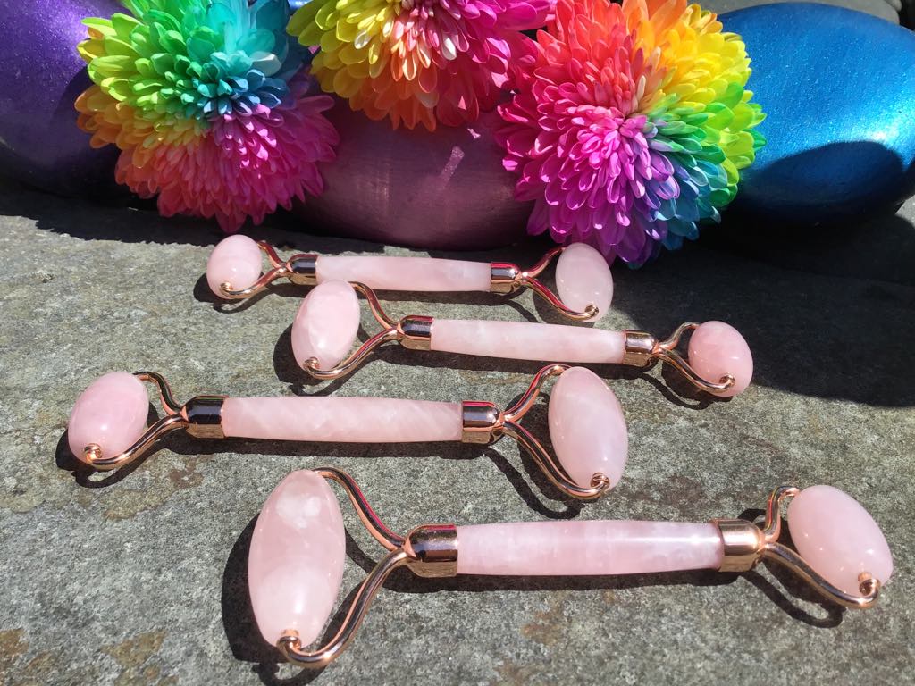 Rose Quartz Facial Roller