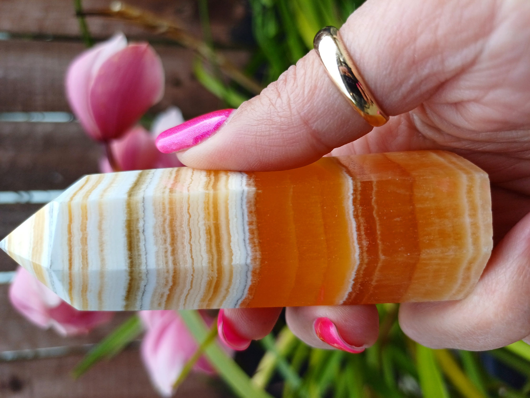 Orange Striped Calcite – Generators