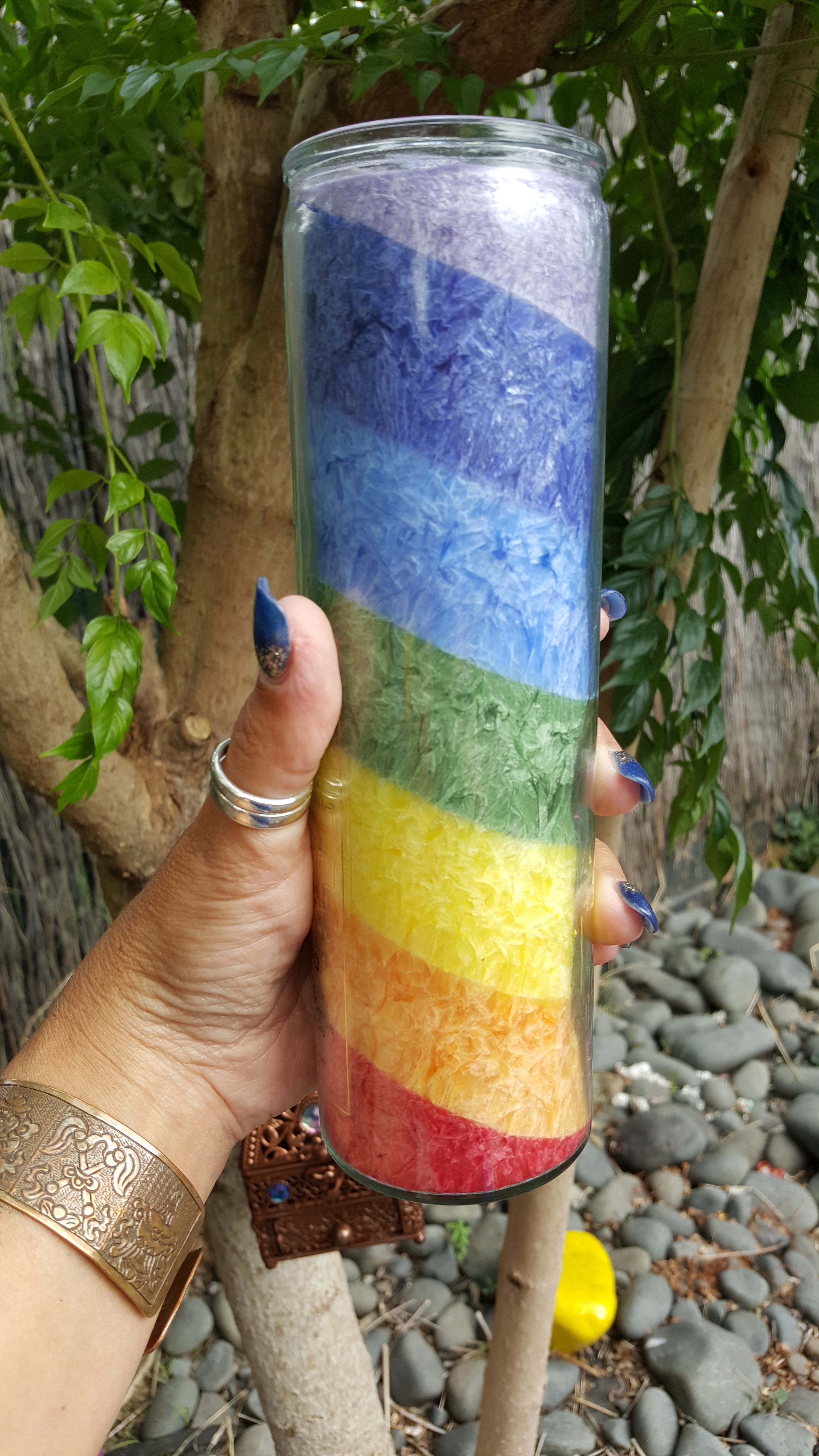 Unscented Chakra Candle