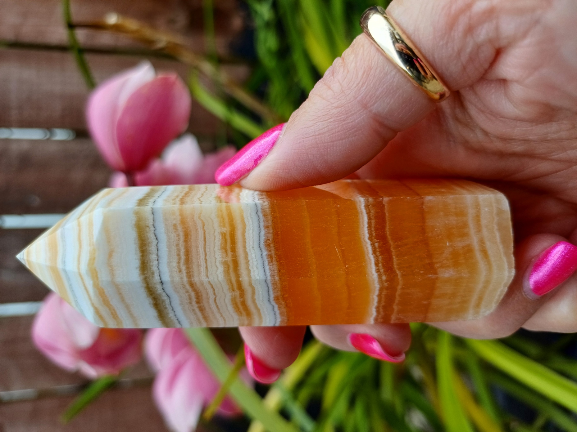Orange Striped Calcite – Generators