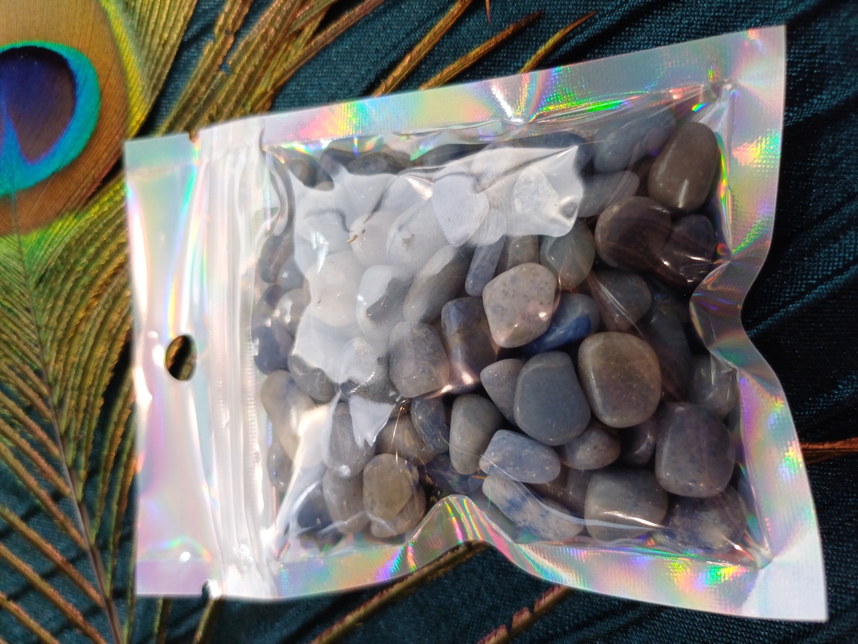 Blue Quartz – Mini Gemstones Packet