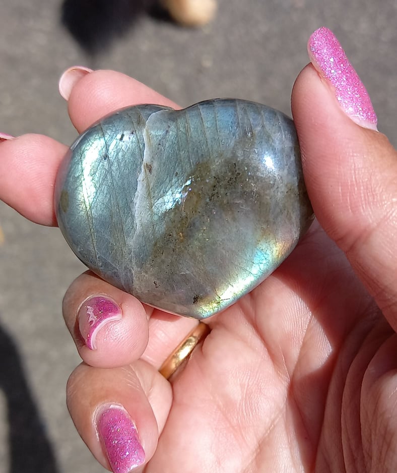 Labradorite – Heart #2