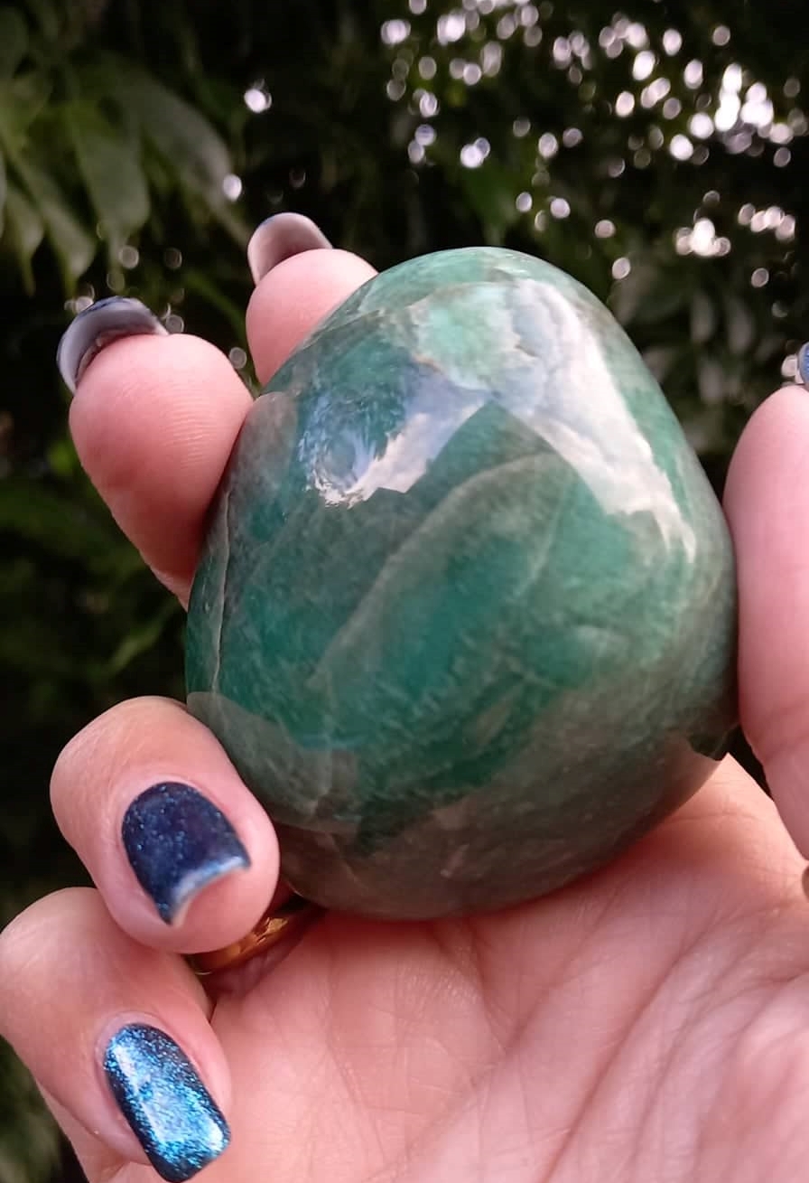 Amazonite – Palm Stone