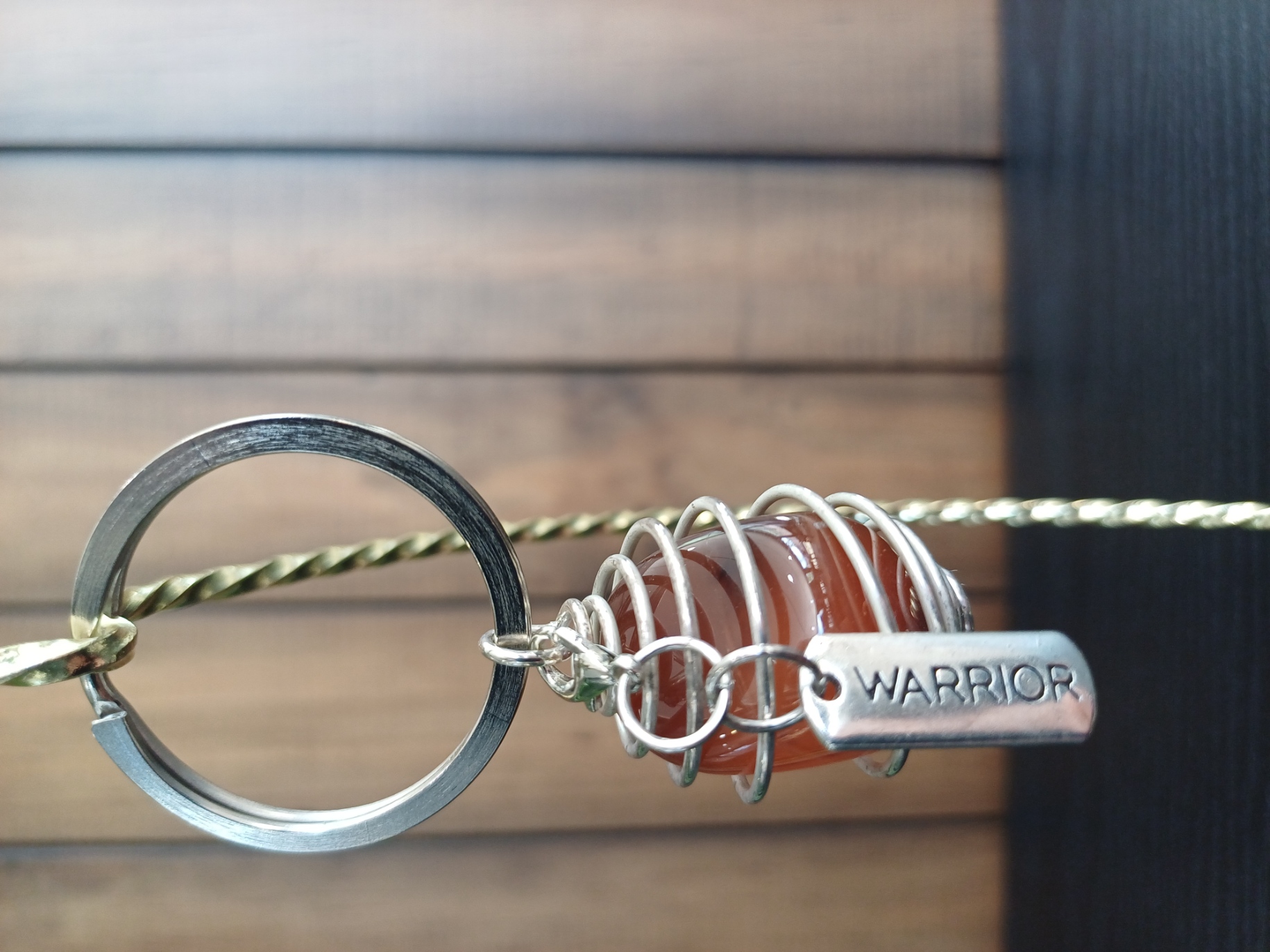 Carnelian – “Warrior” – Key Chain