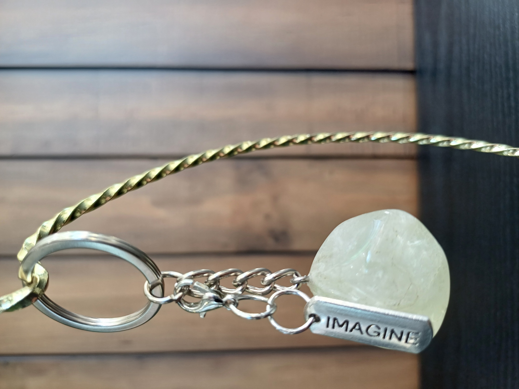 Citrine – “Imagine” – Key Chain