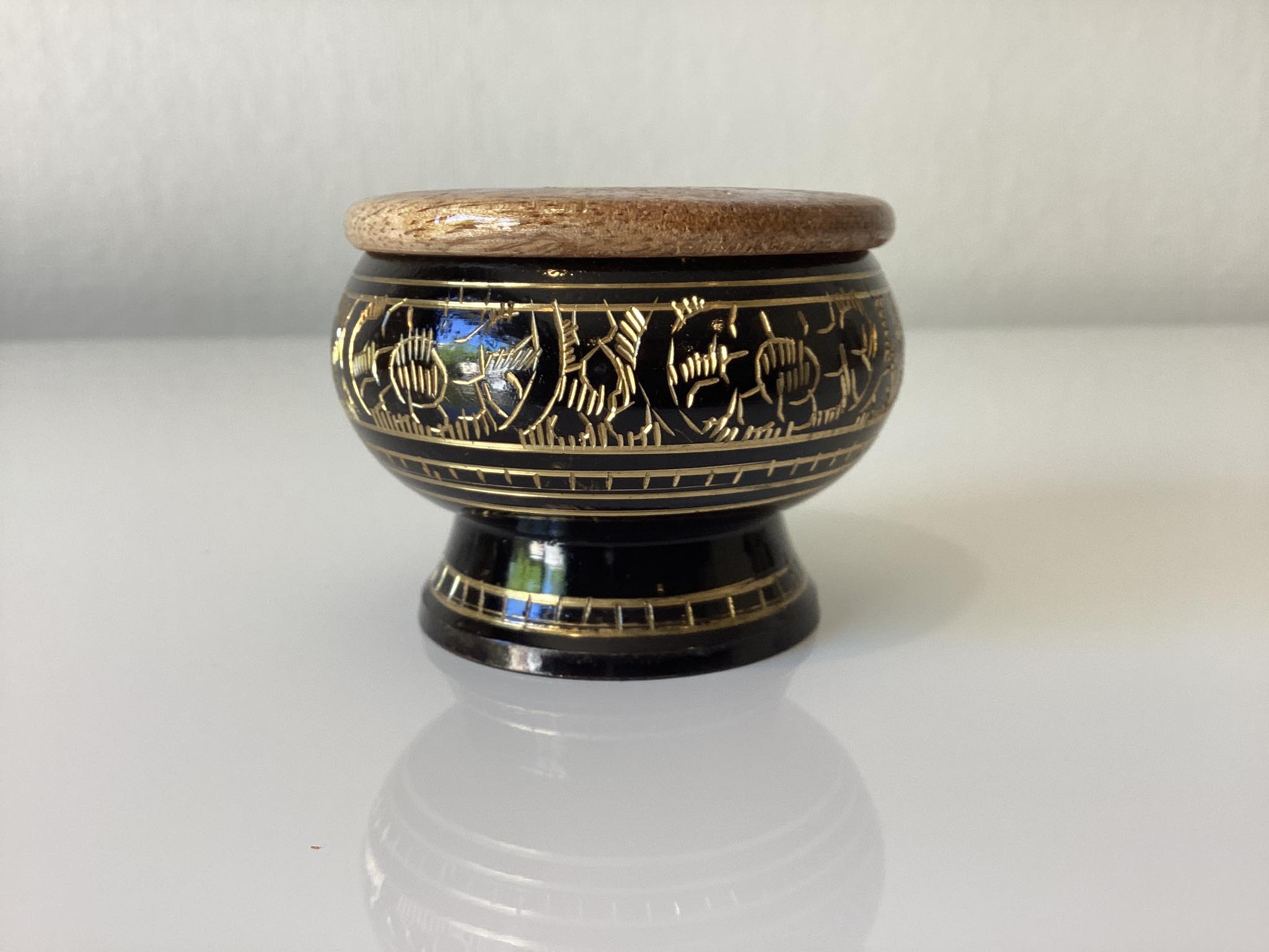Black Charcoal Incense Burner