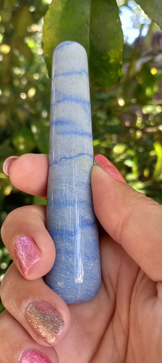Blue Quartz - Wand