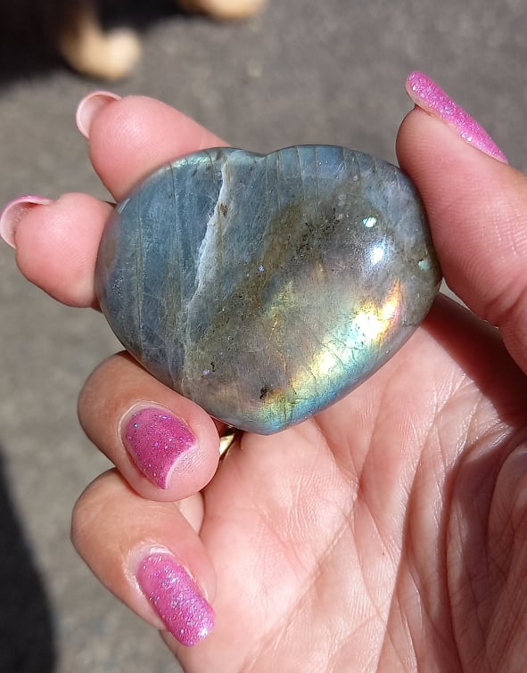 Labradorite – Heart #2