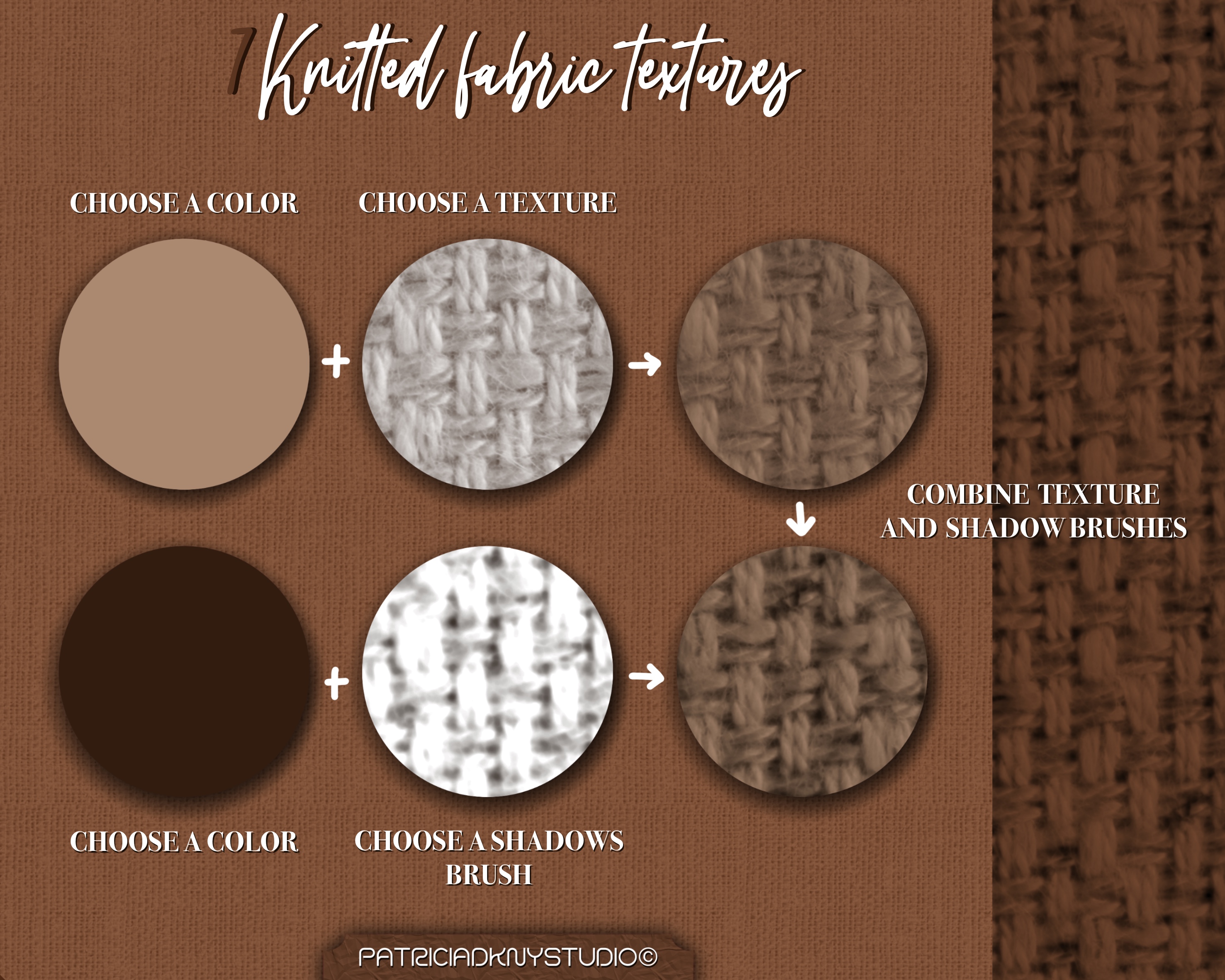 Procreate Fabric Texture Brushes