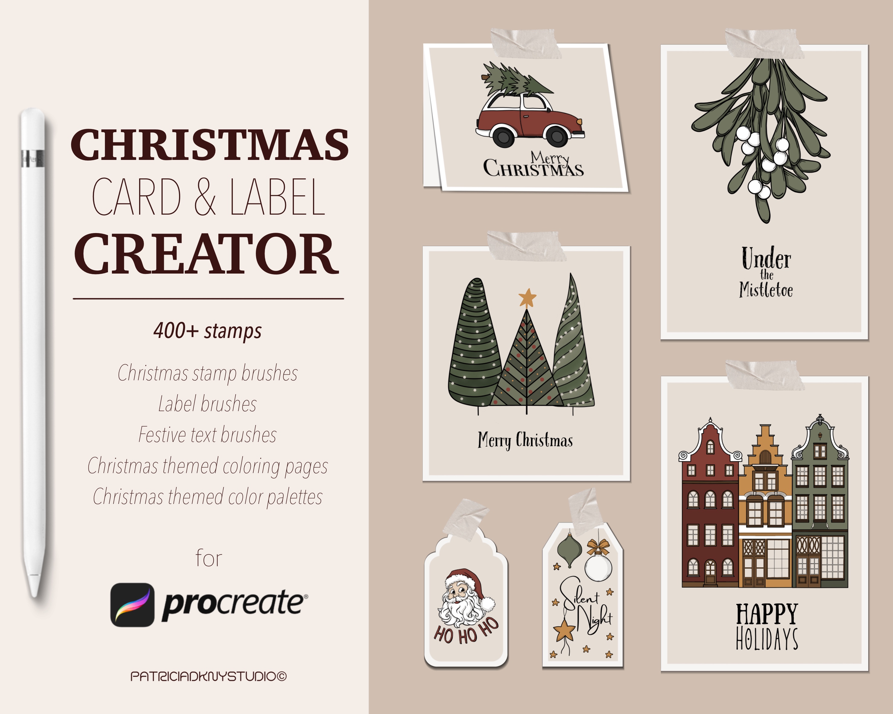 Procreate Christmas Card Creator
