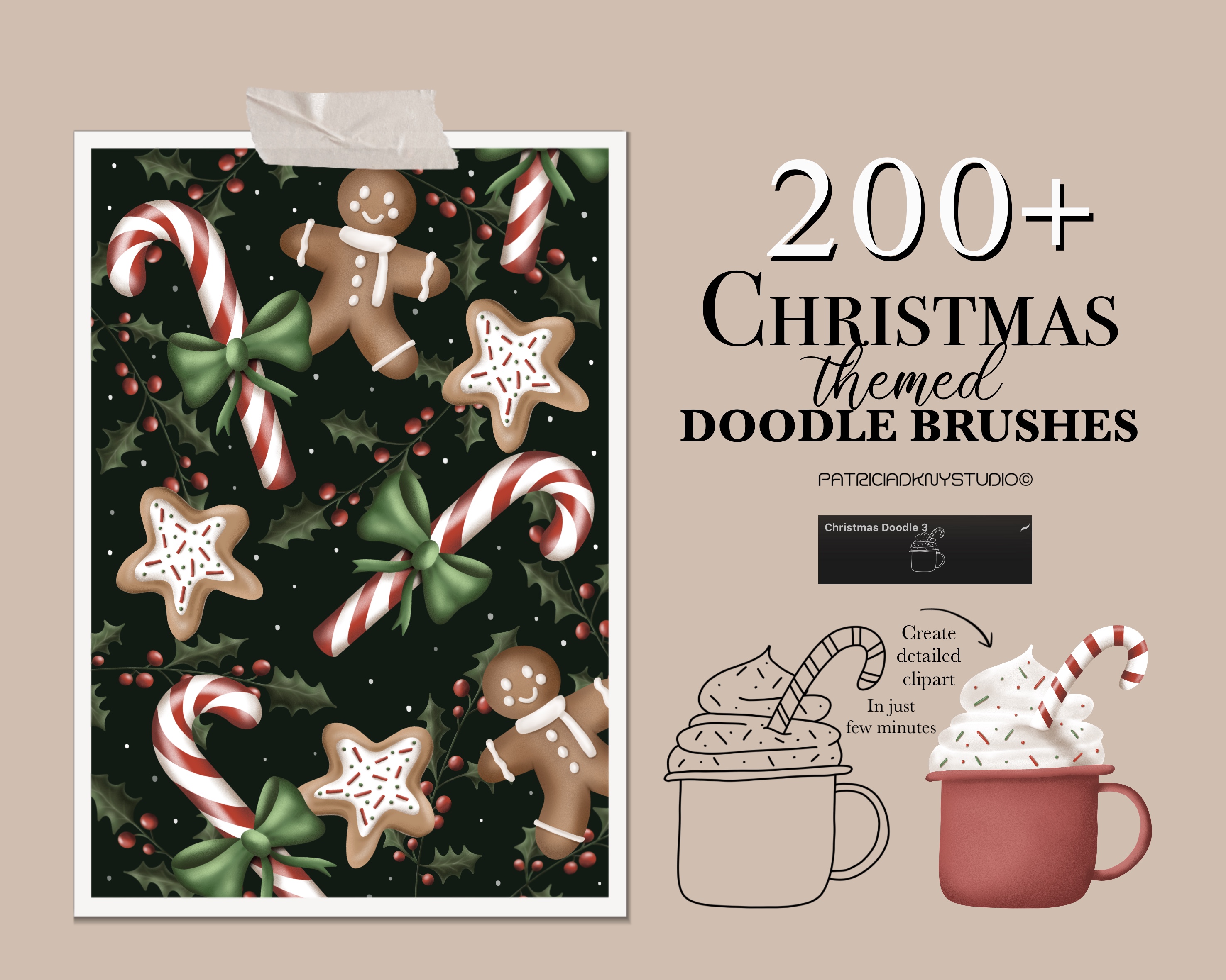 Procreate Christmas Card Creator