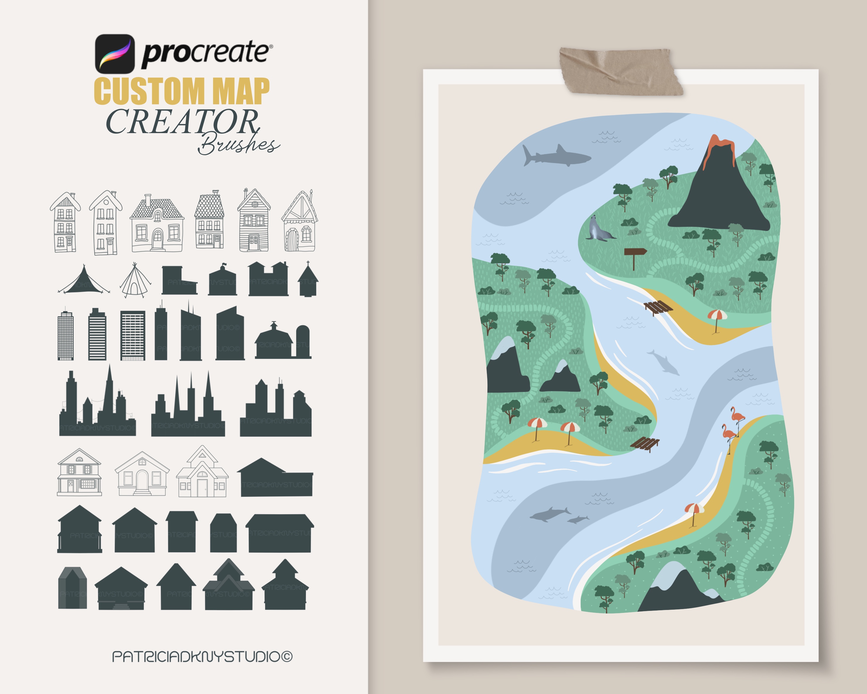 Procreate Custom Map Creator