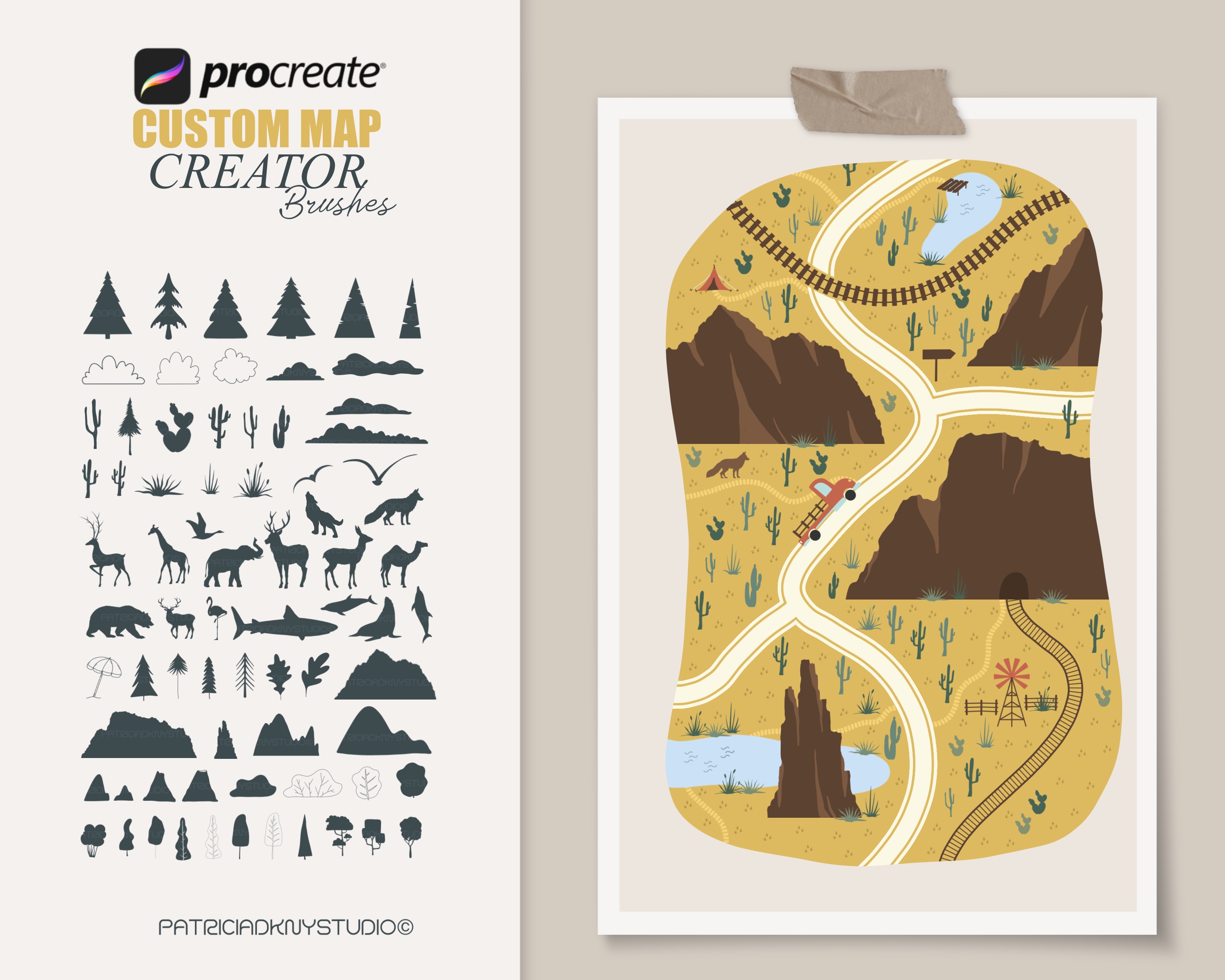 Procreate Custom Map Creator