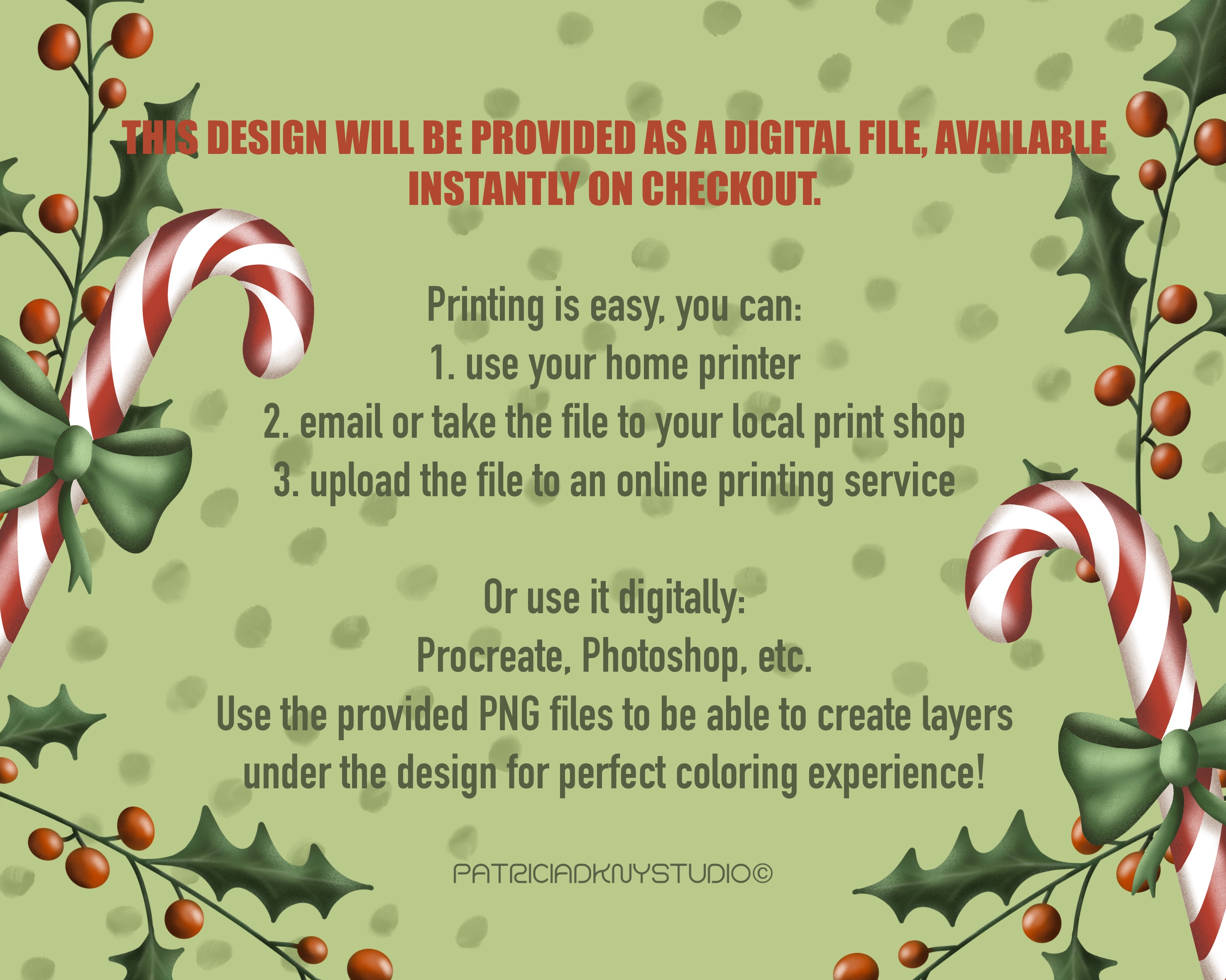 Christmas Themed Coloring Book