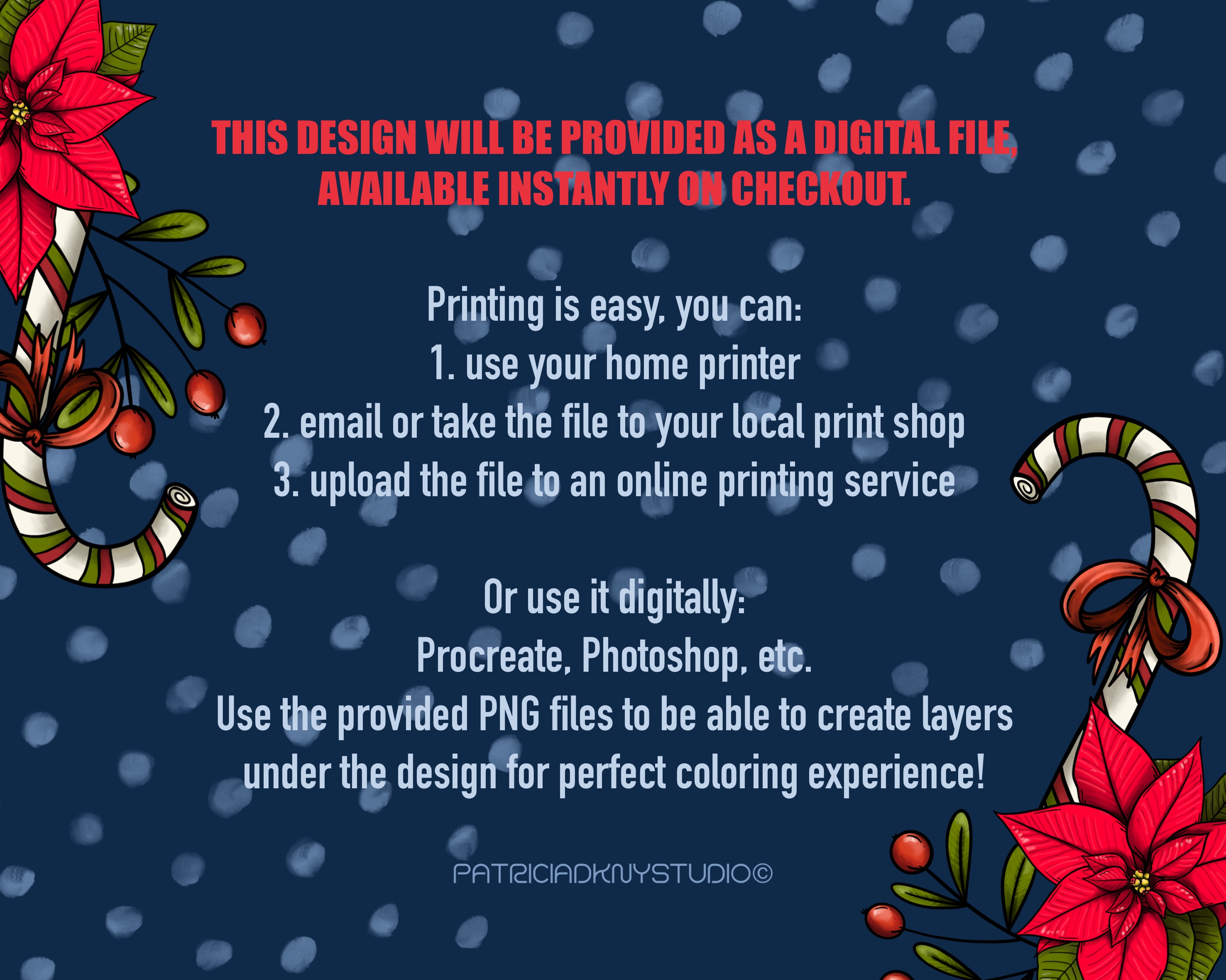 Christmas Holiday Coloring Book