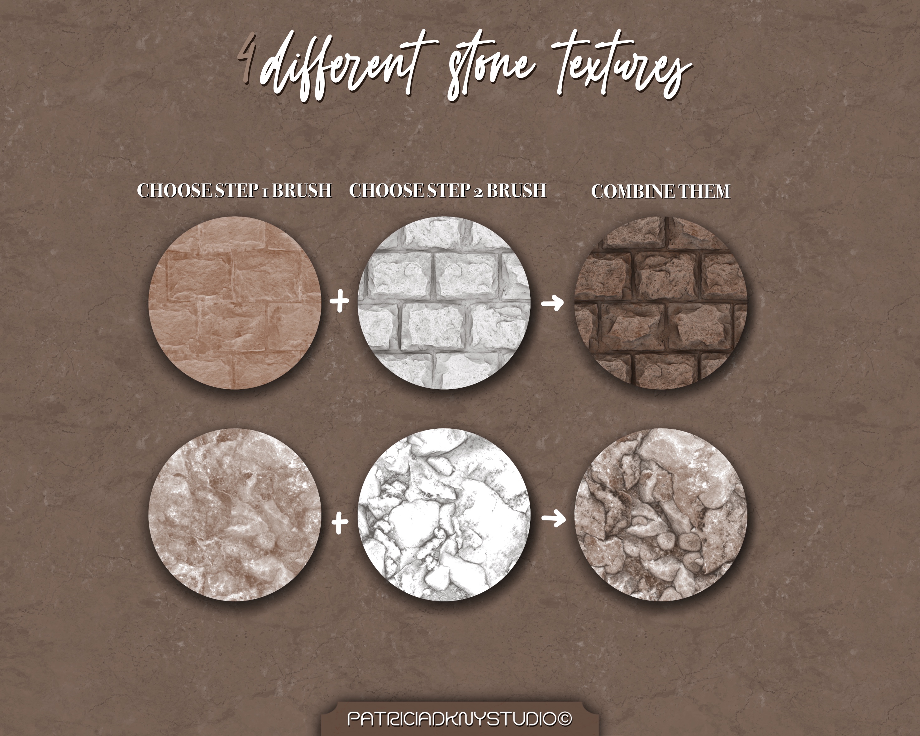 Procreate Stone Texture Brushes