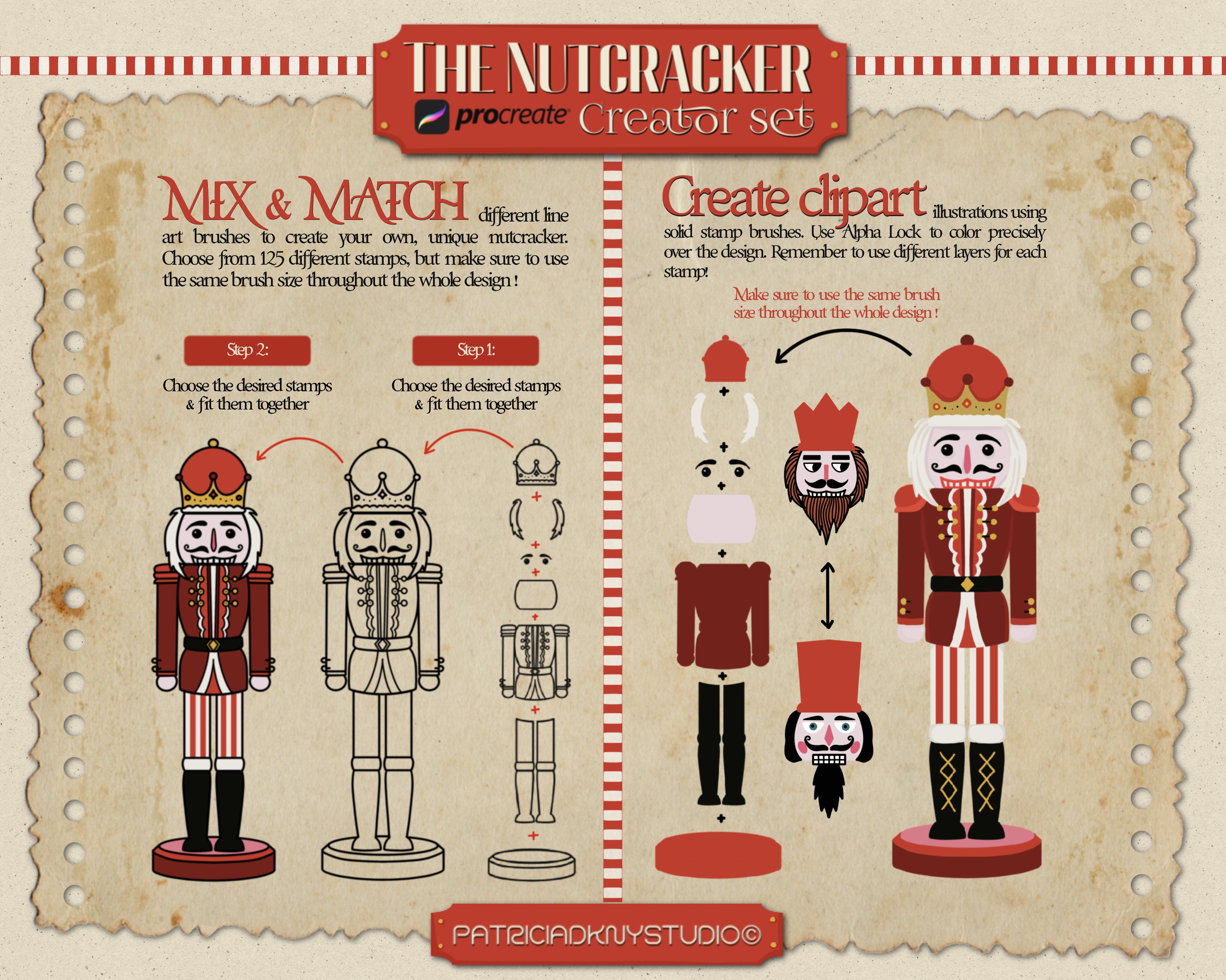 Procreate Nutcracker Creator