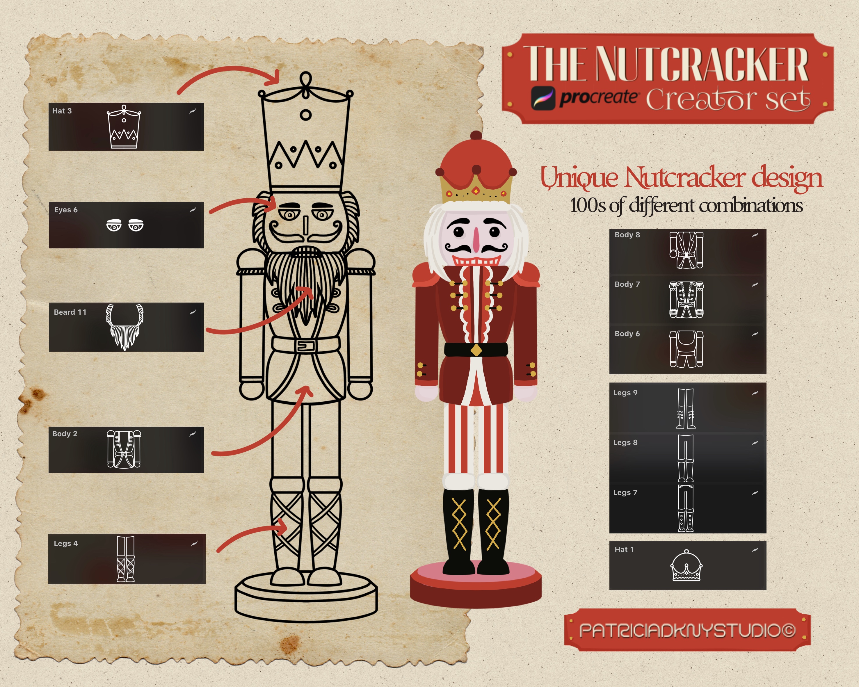 Procreate Nutcracker Creator
