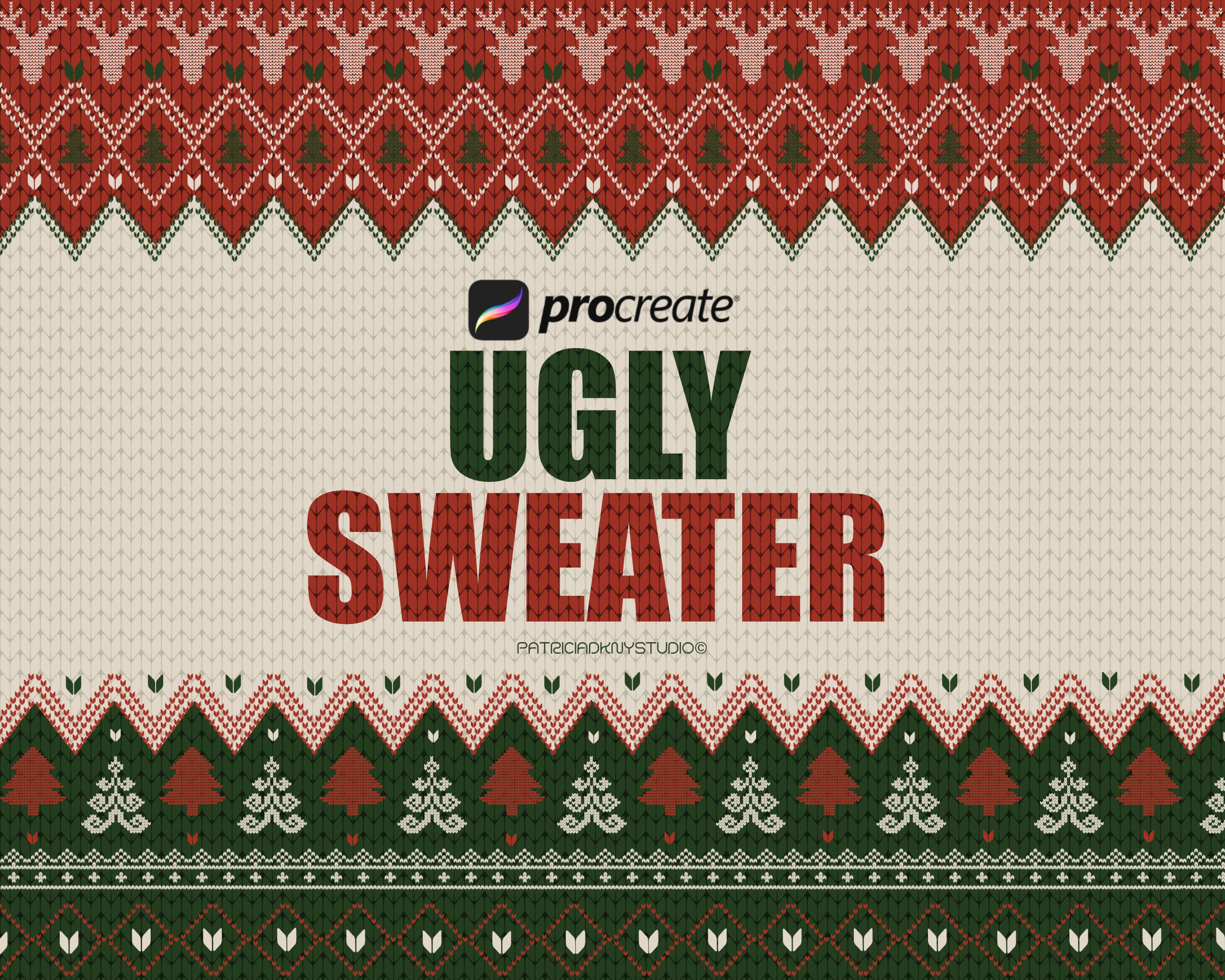 Procreate Ugly Sweater Brushes