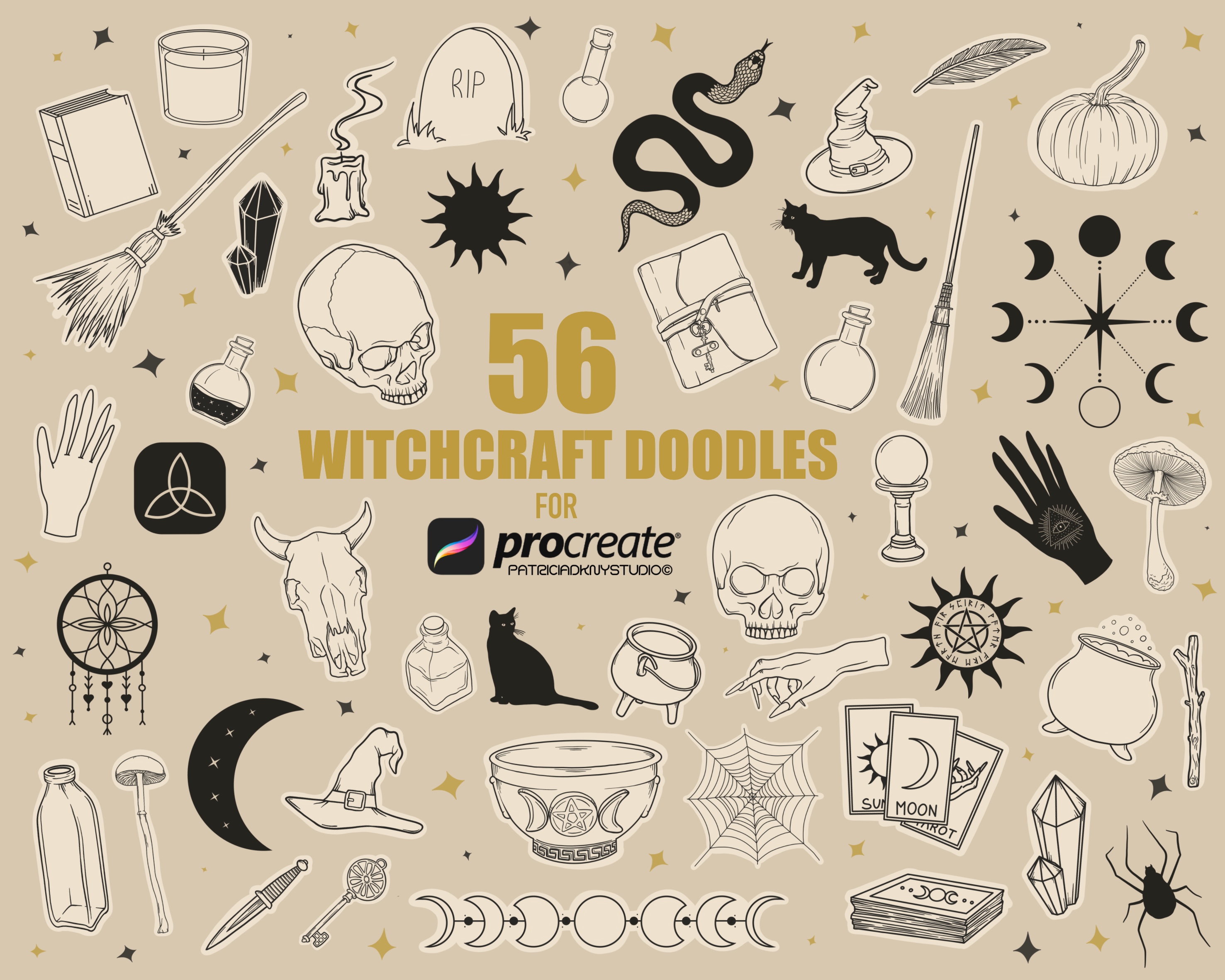 Procreate Witchcraft Brushes