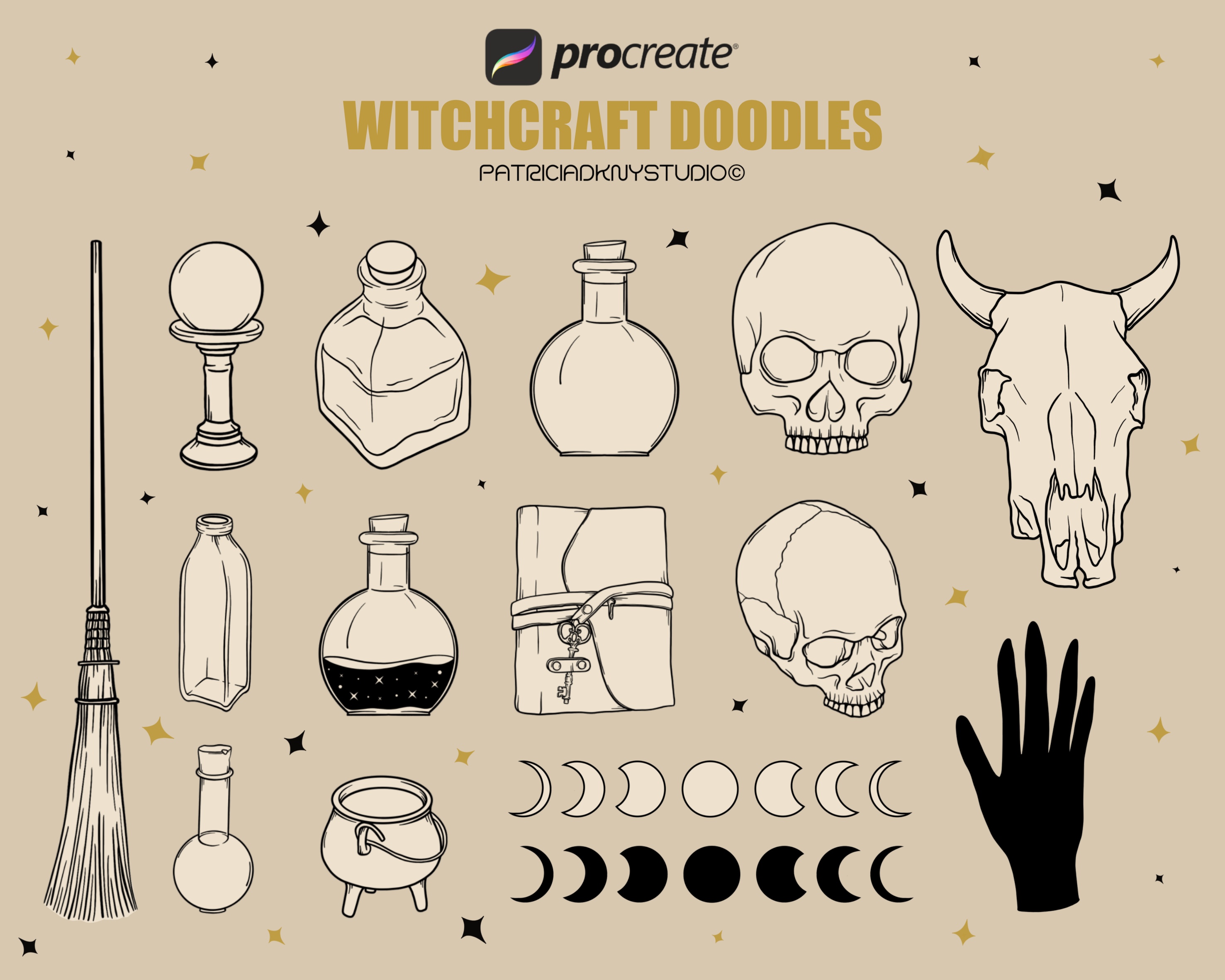 Procreate Witchcraft Brushes