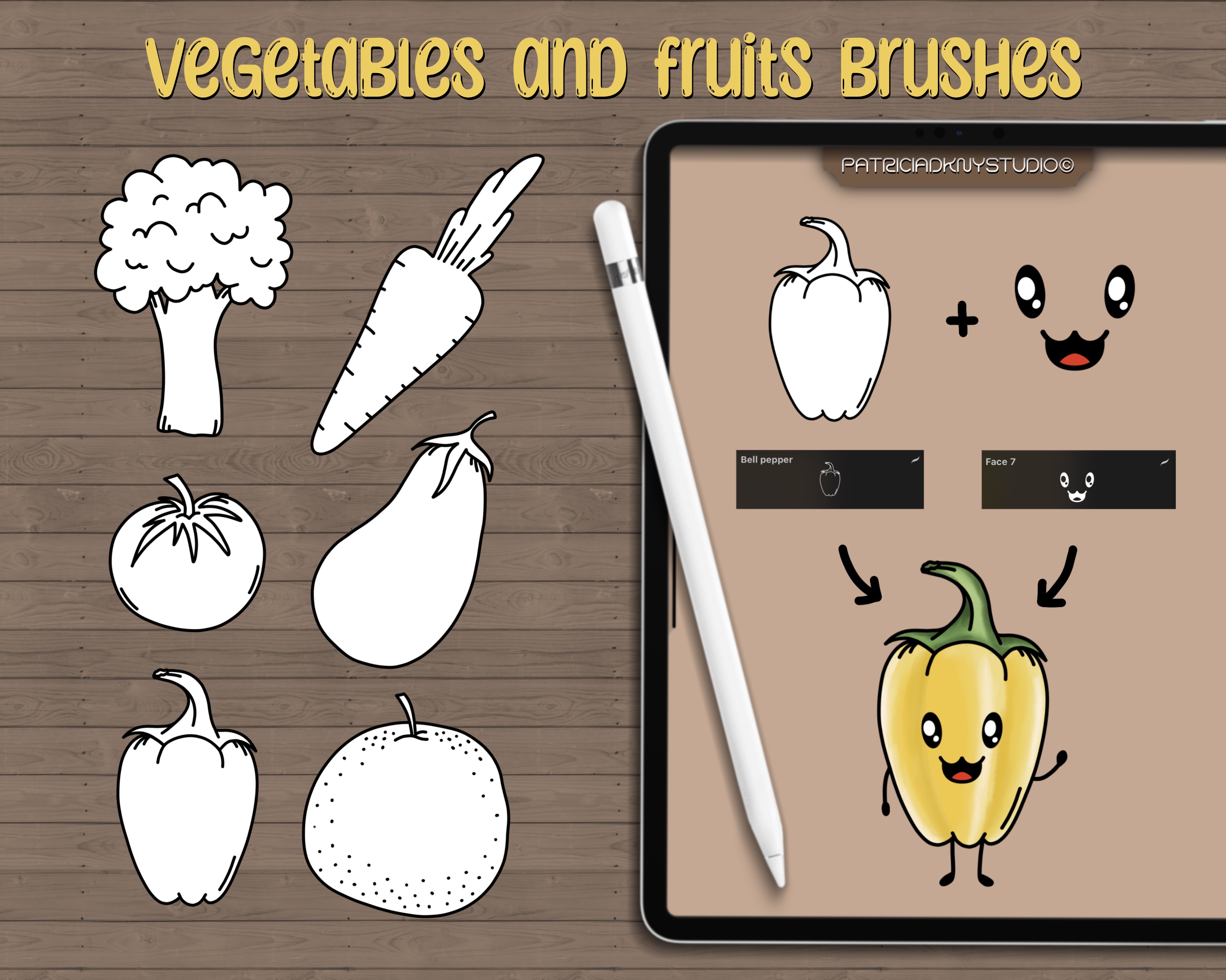 Procreate Kawaii Brushes