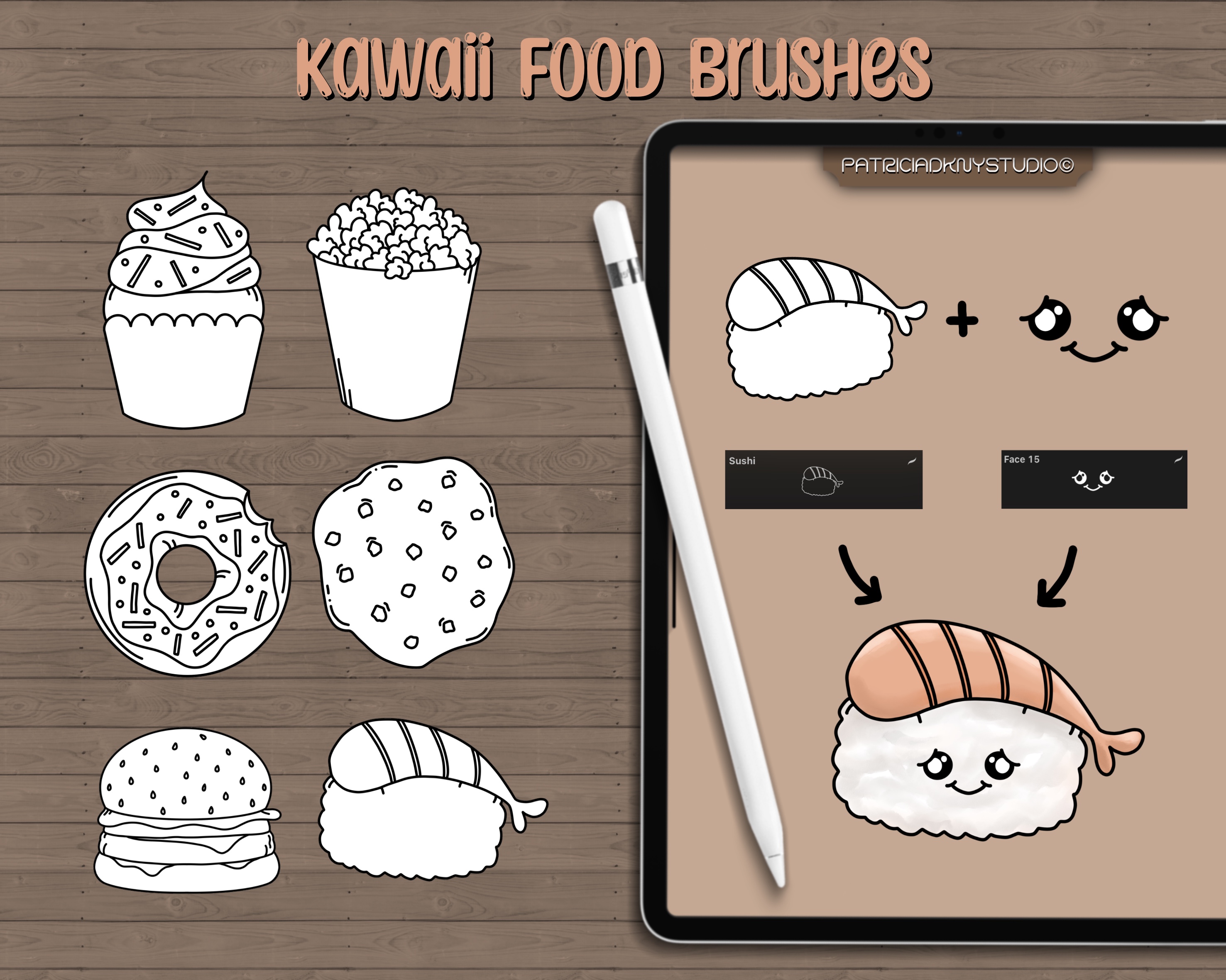 Procreate Kawaii Brushes