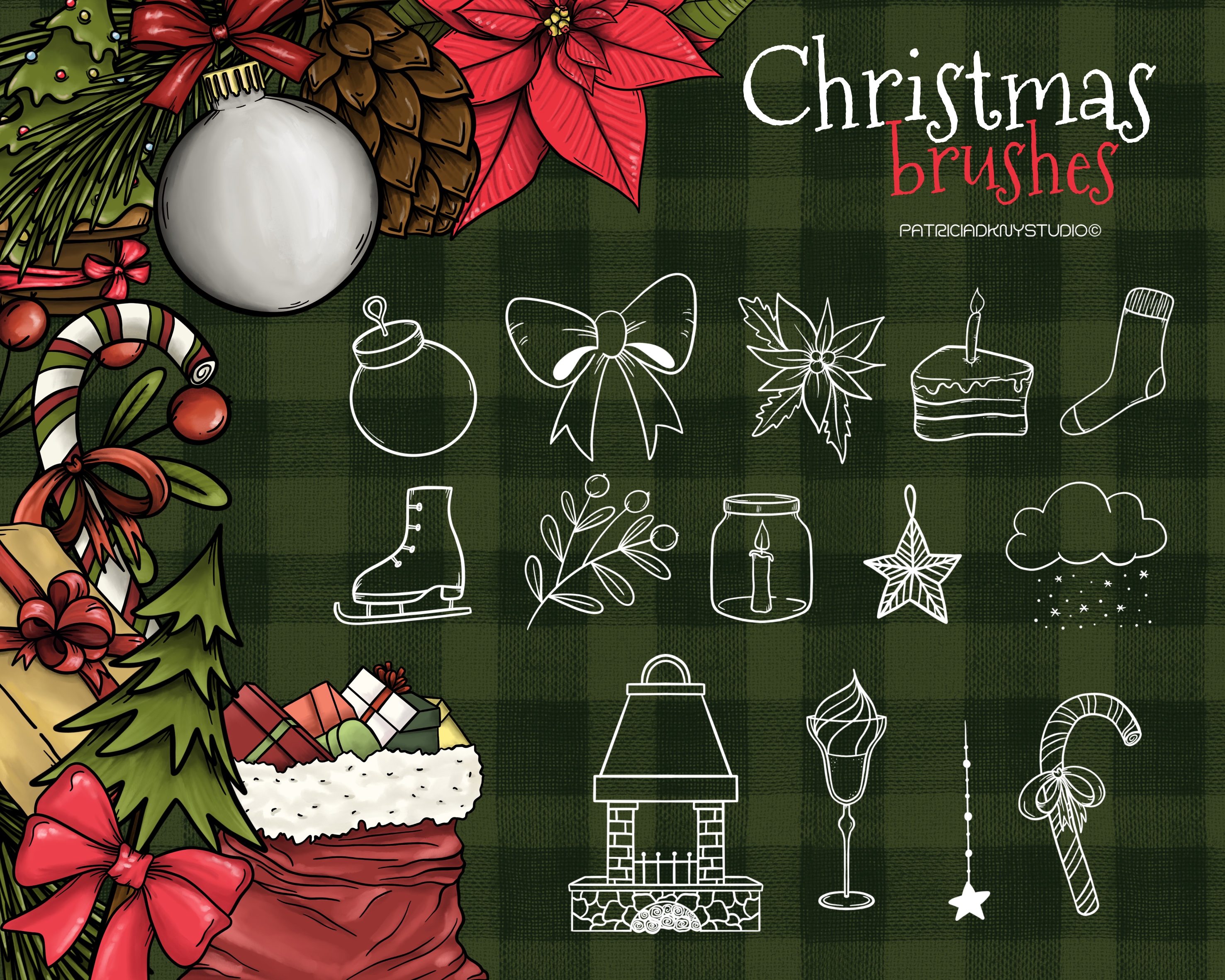 Procreate Christmas Brushes