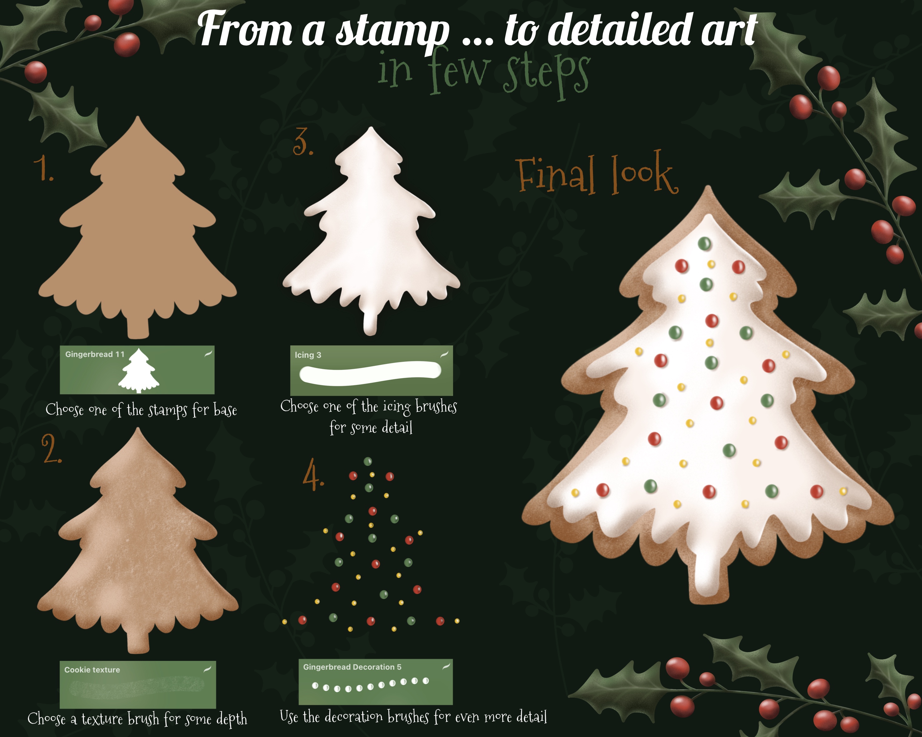 Procreate Gingerbread Creator 