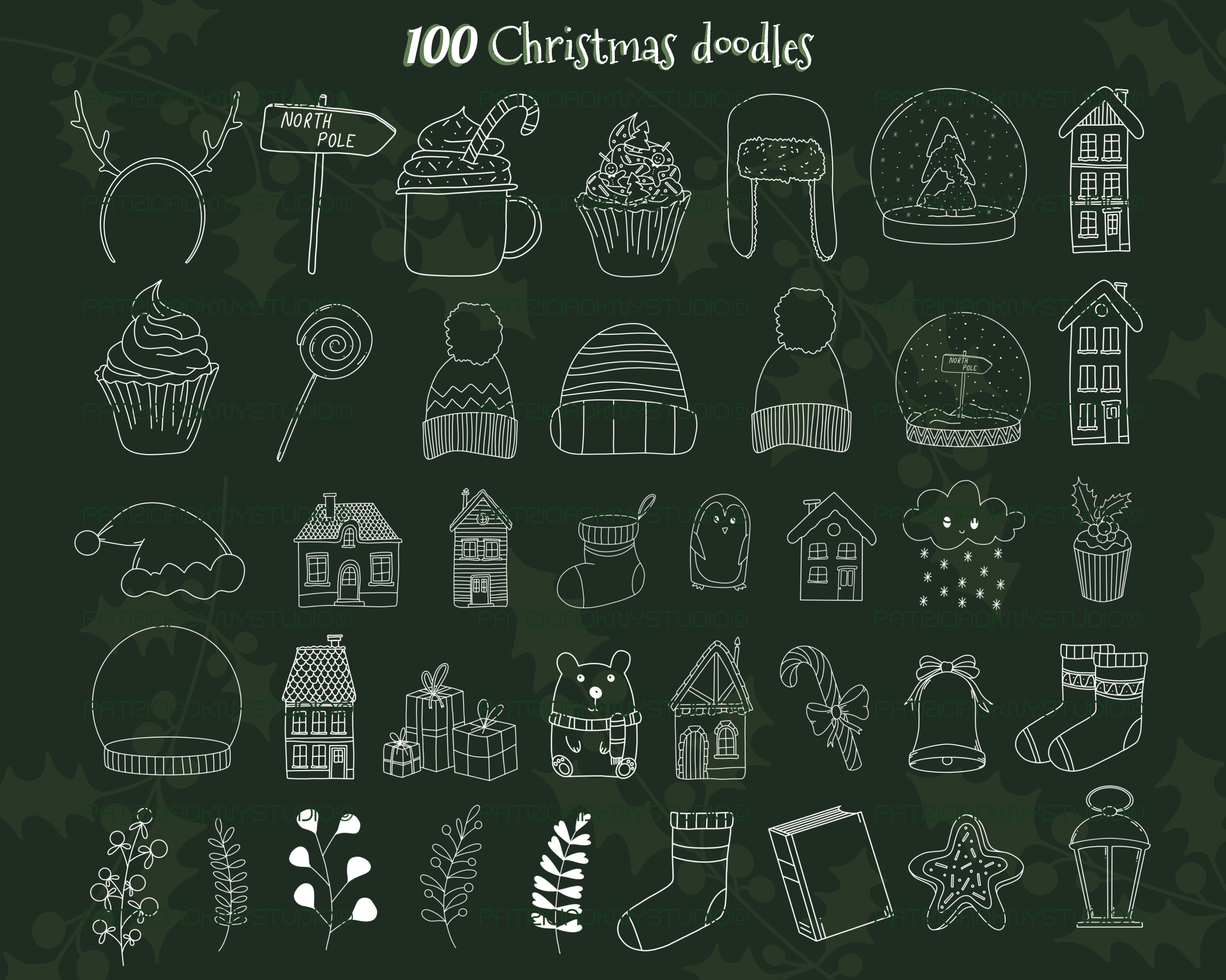 Procreate Christmas Stamp Brushes