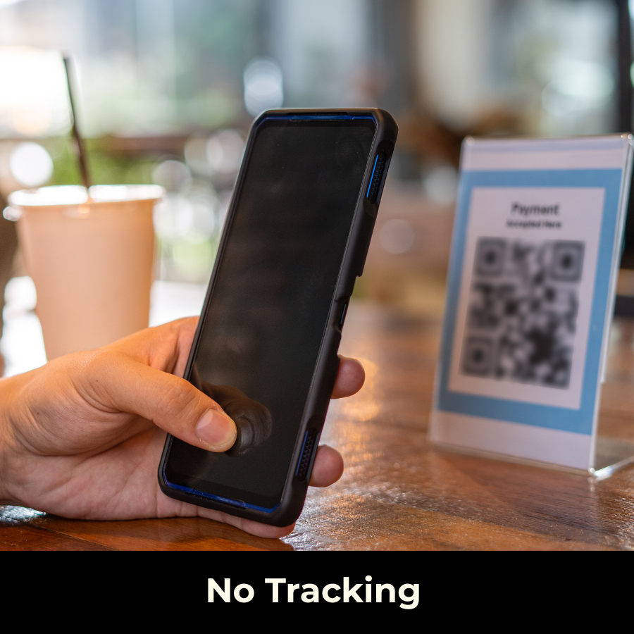 QR Code - No tracking