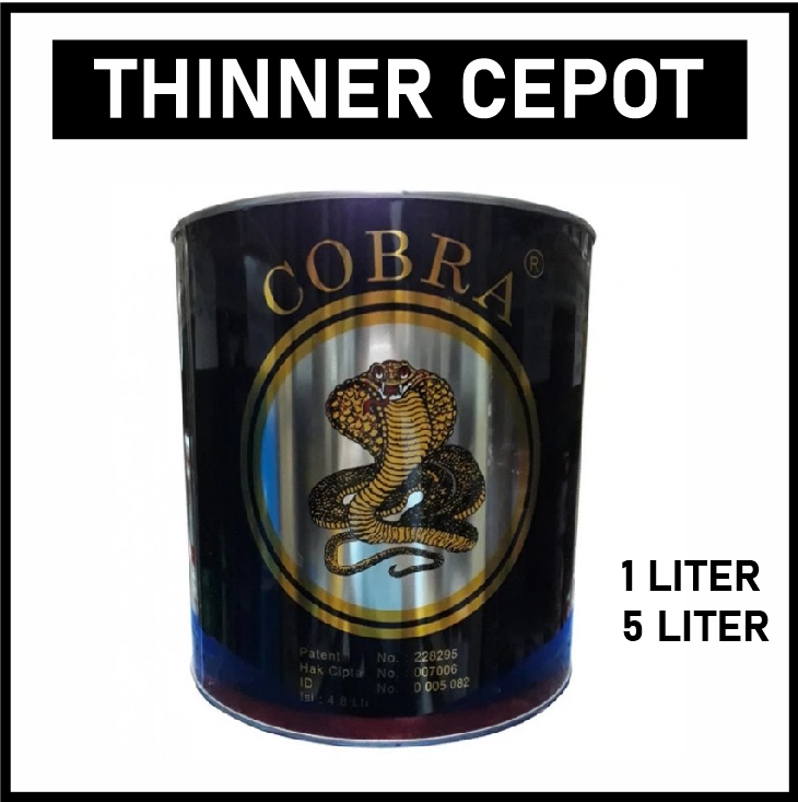 Thinner Cepot Cobra 1 liter - 5 liter