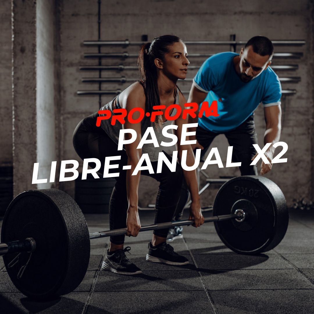 PASE LIBRE ANUAL PARA 2 PERSONAS (SUCURSAL 105)