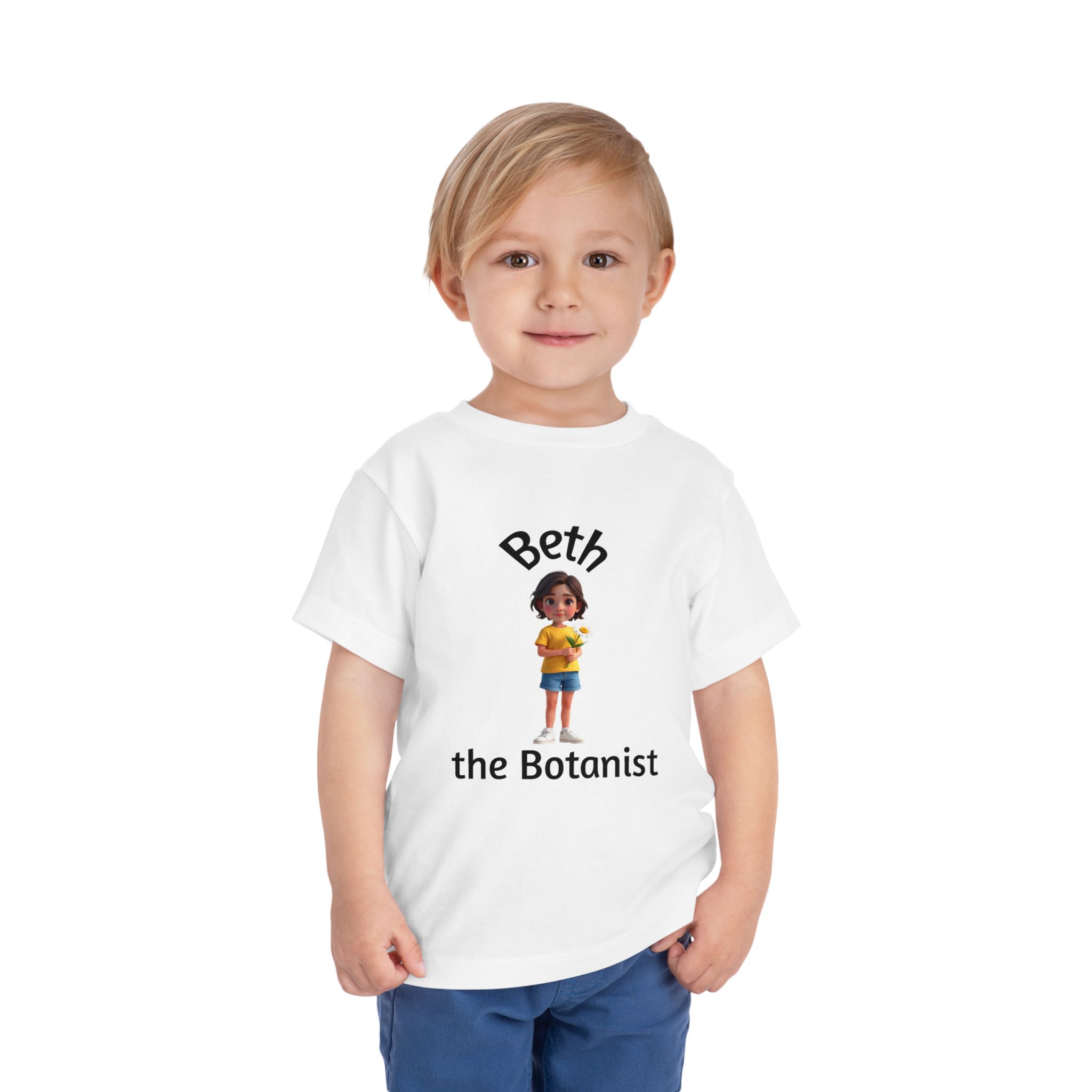 Beth the Botanist toddler tee