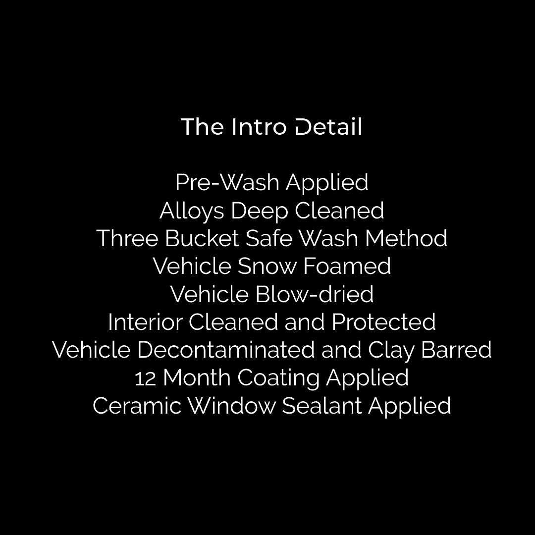 The intro Detail - from £80