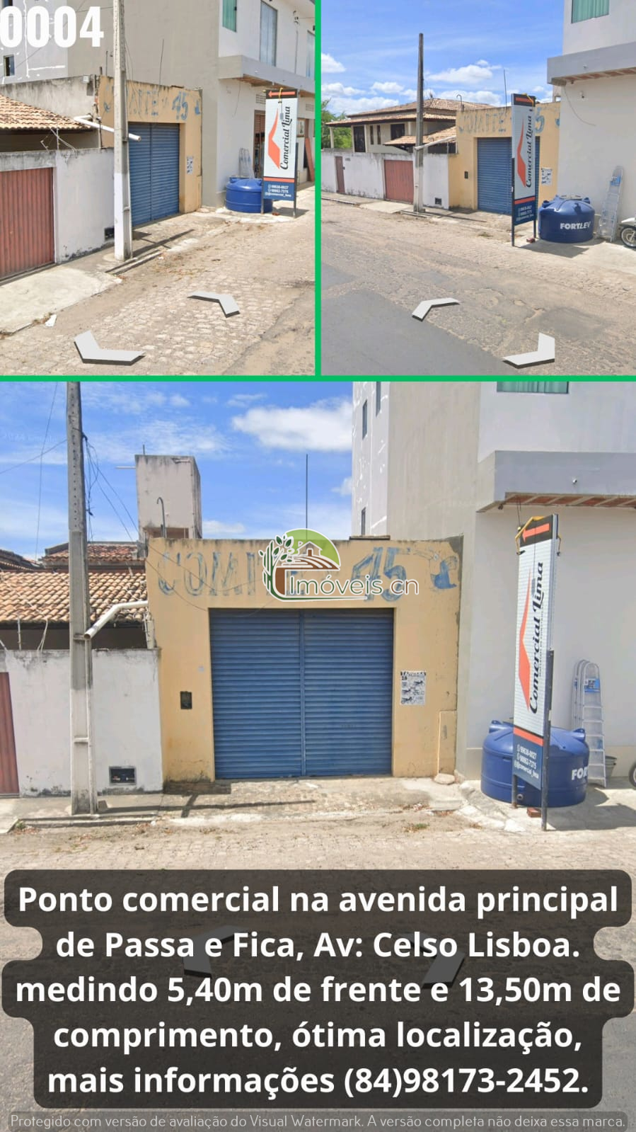 Ponto Comercial à Venda em Passa e Fica/RN!