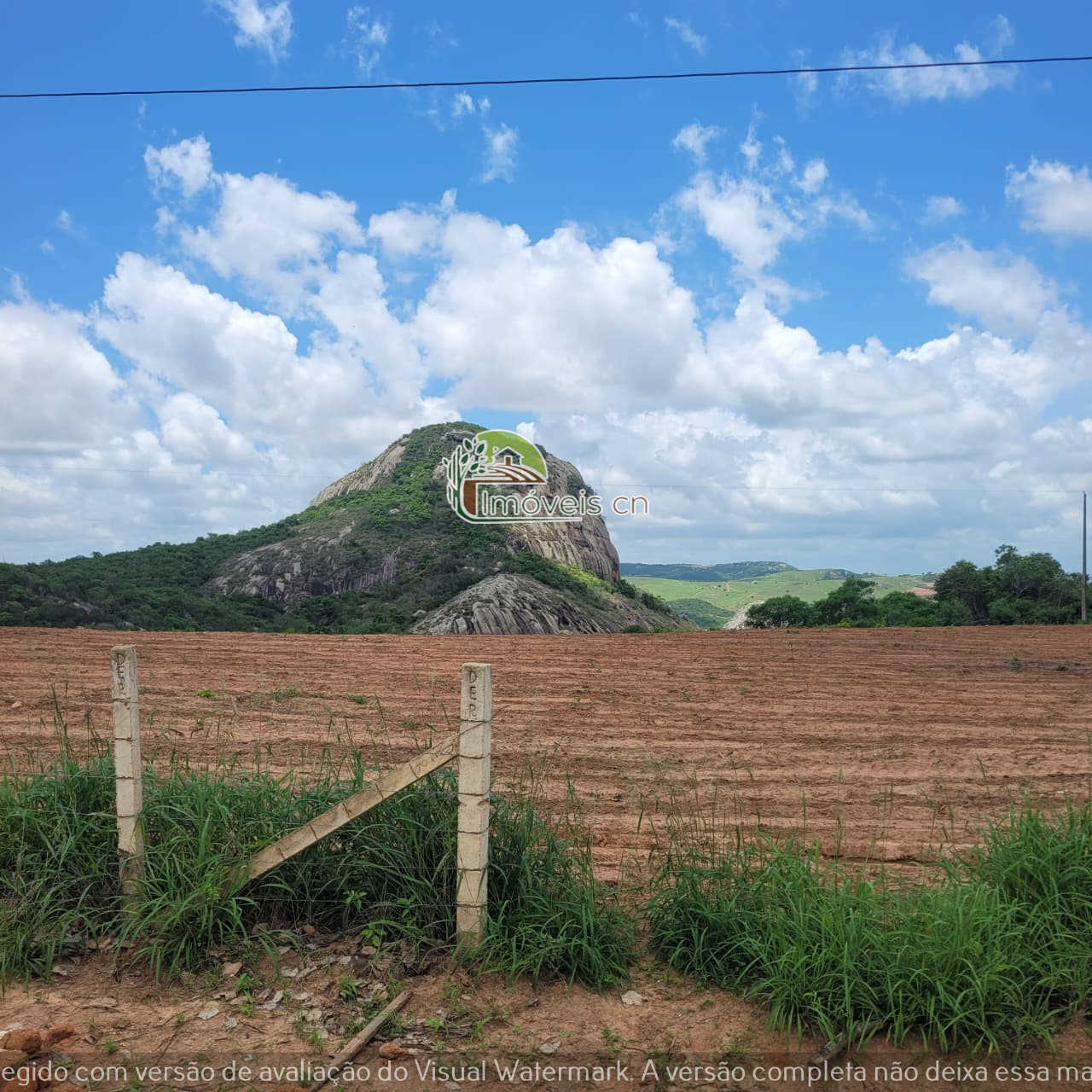 Área com mais de 1 hectare na PB-117 ao lado da Pedra da Boca
