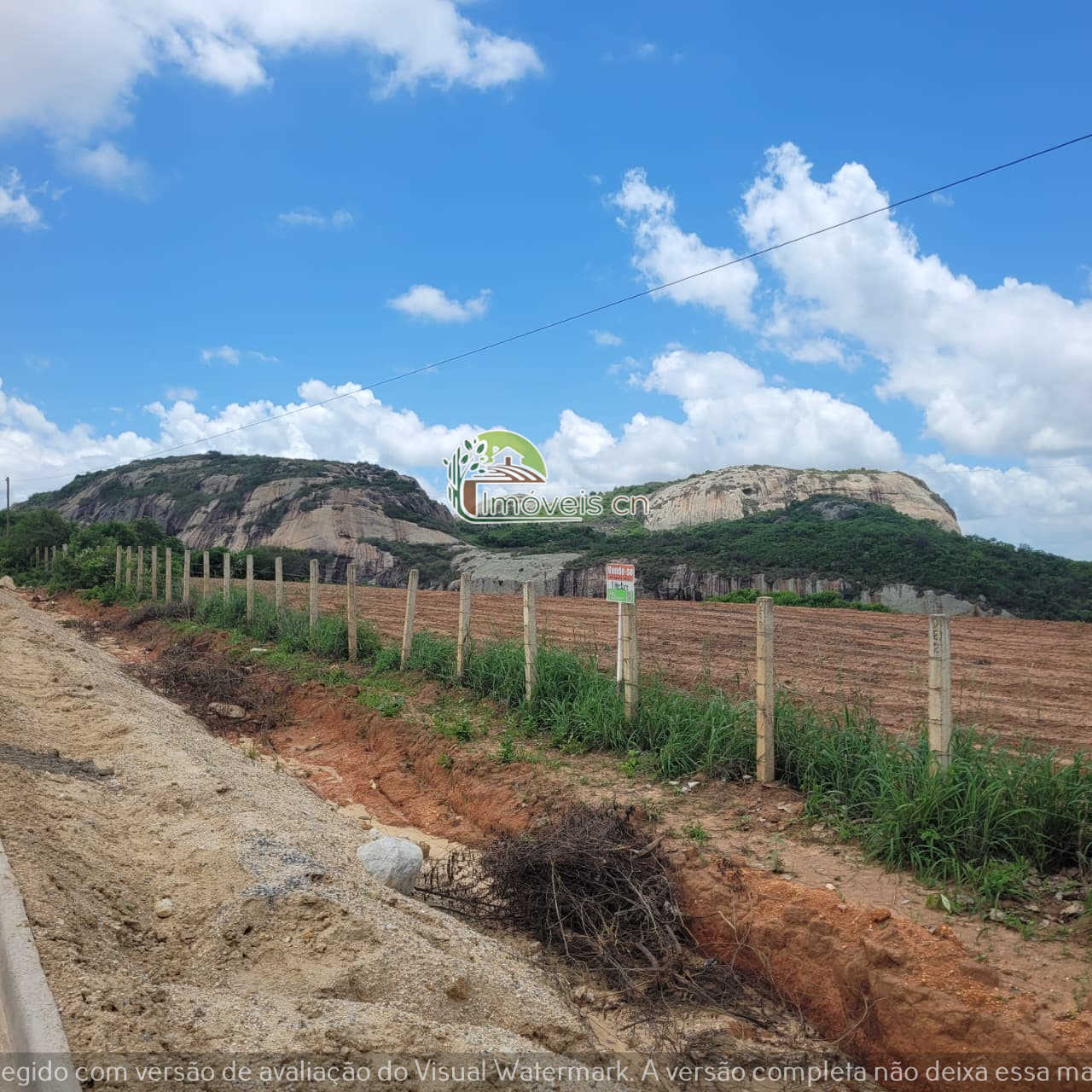 Área com mais de 1 hectare na PB-117 ao lado da Pedra da Boca