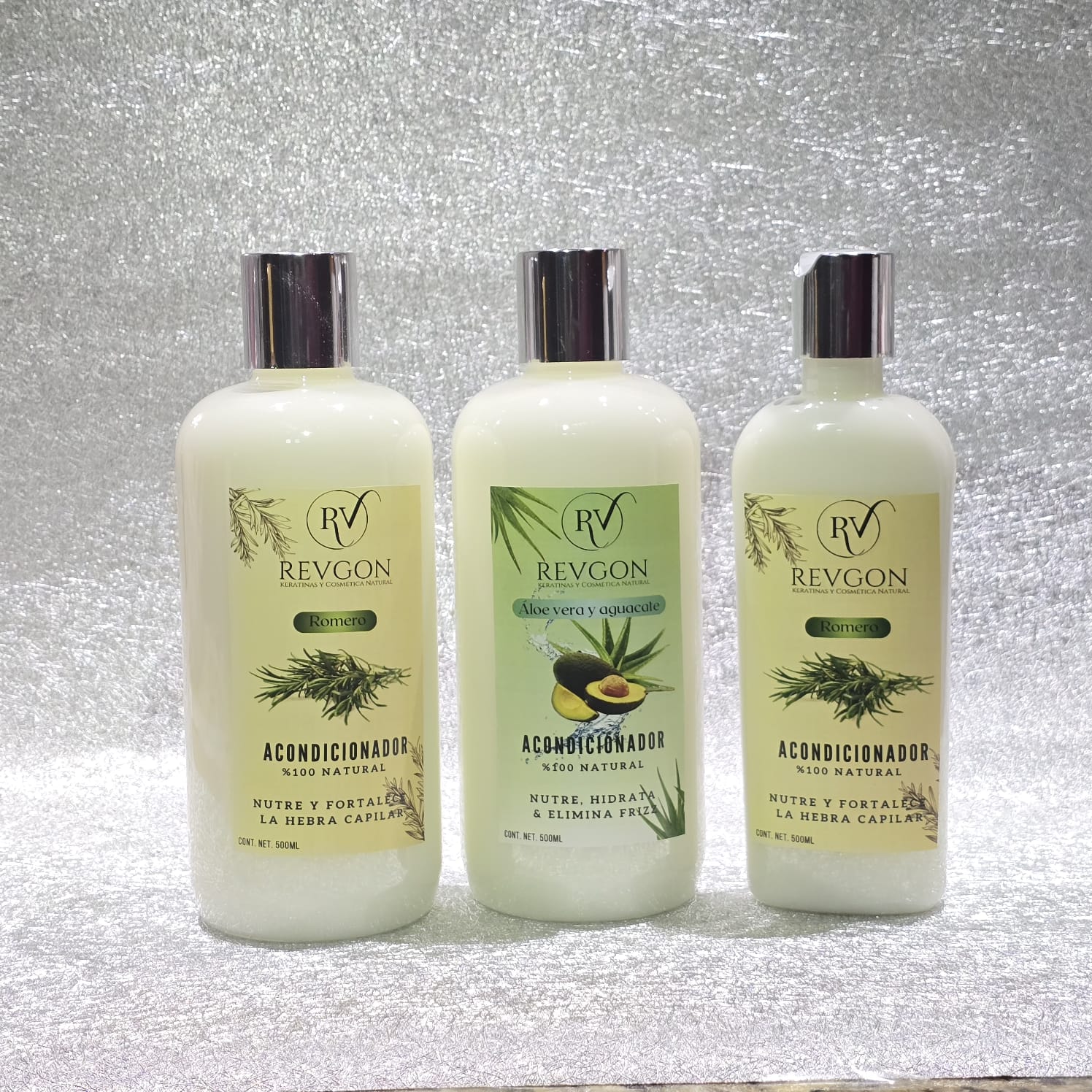 ACONDICIONADOR DE ROMERO Y ALOE VERA