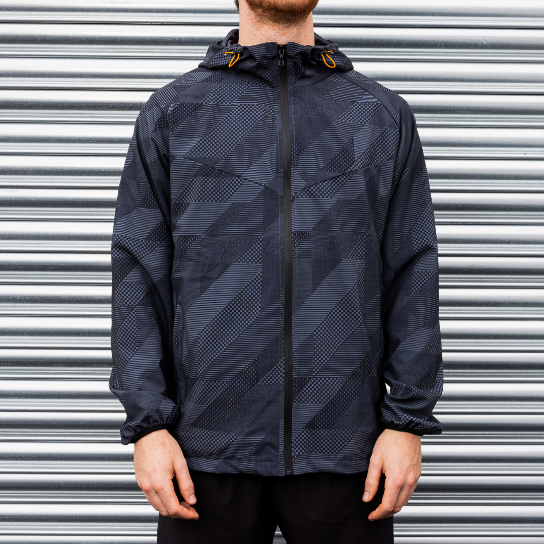 Abstract Windbreaker