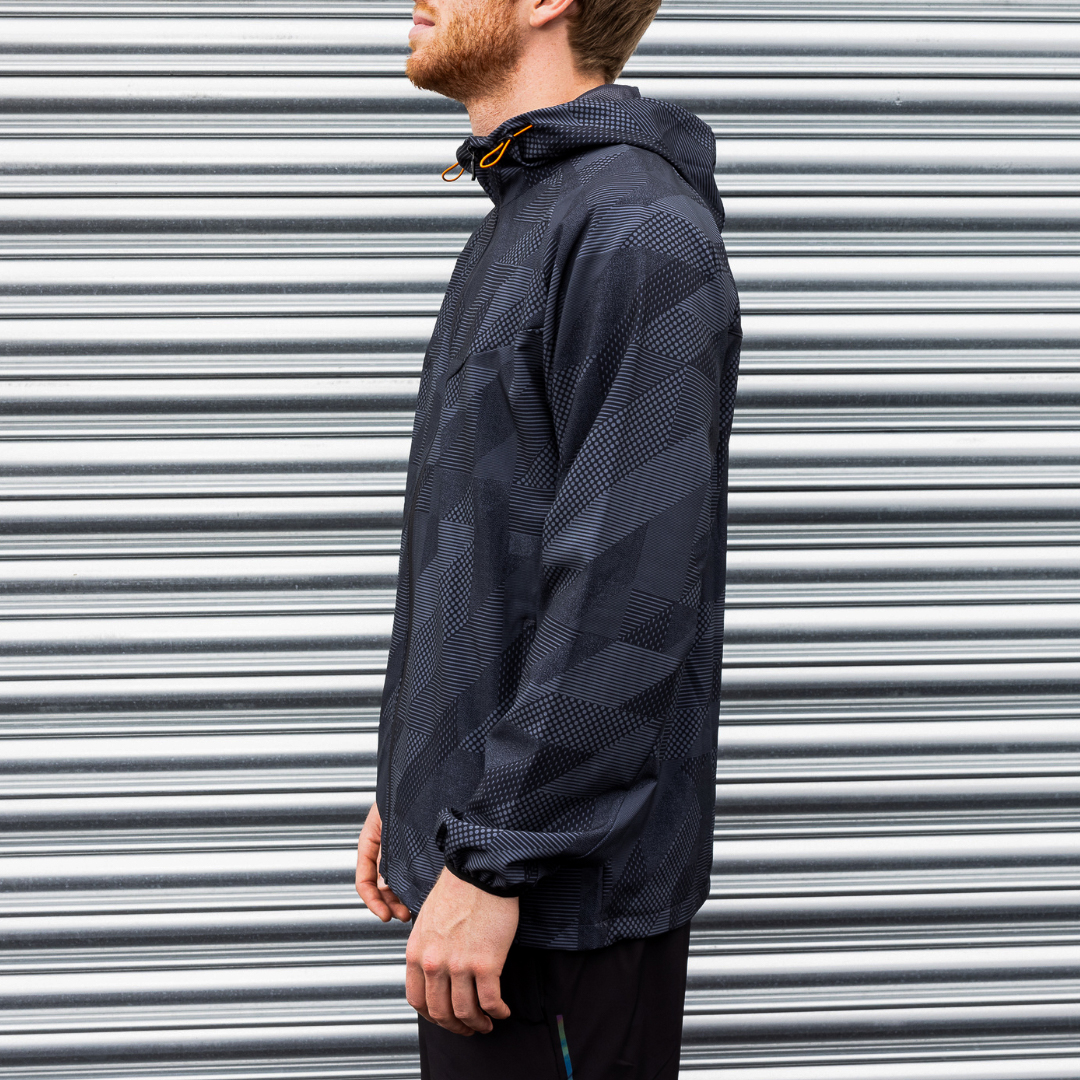 Abstract Windbreaker