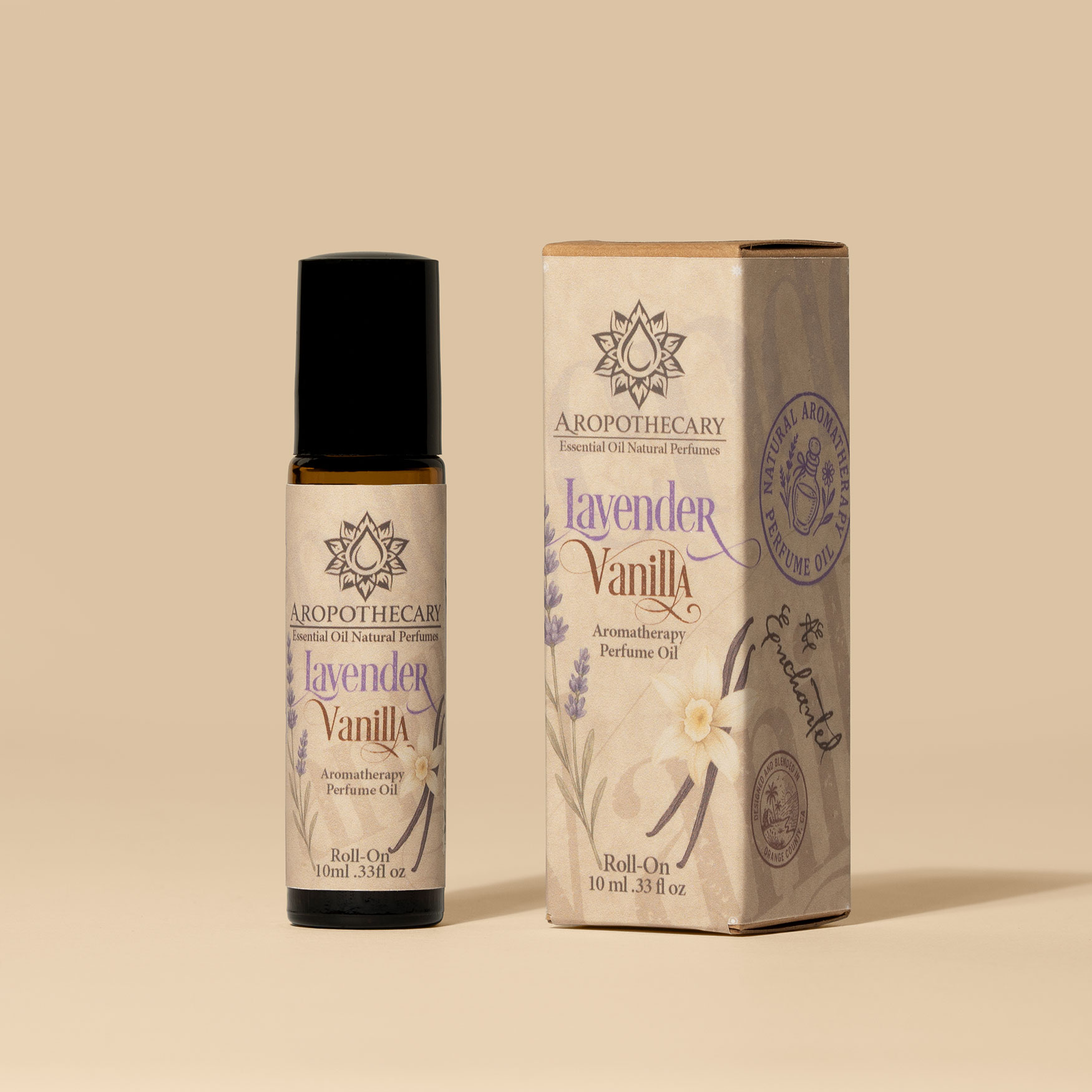 ENCHANTED - Vanilla Lavender Perfume Oil Roll-On