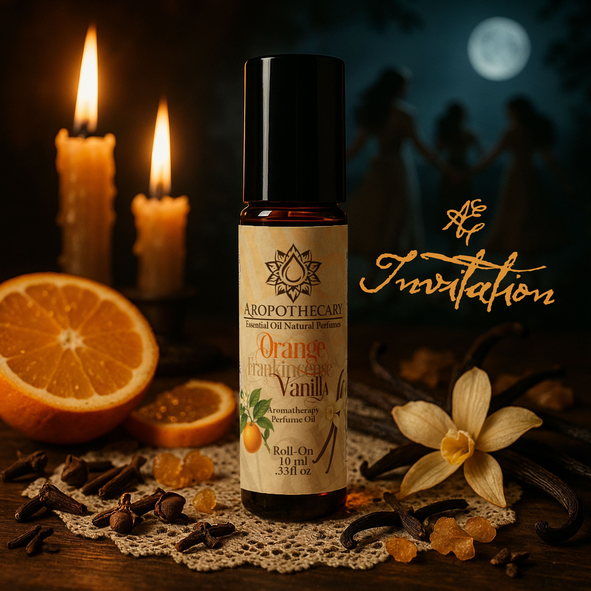 INVITATION - Sweet Orange Perfume Oil Roll-On